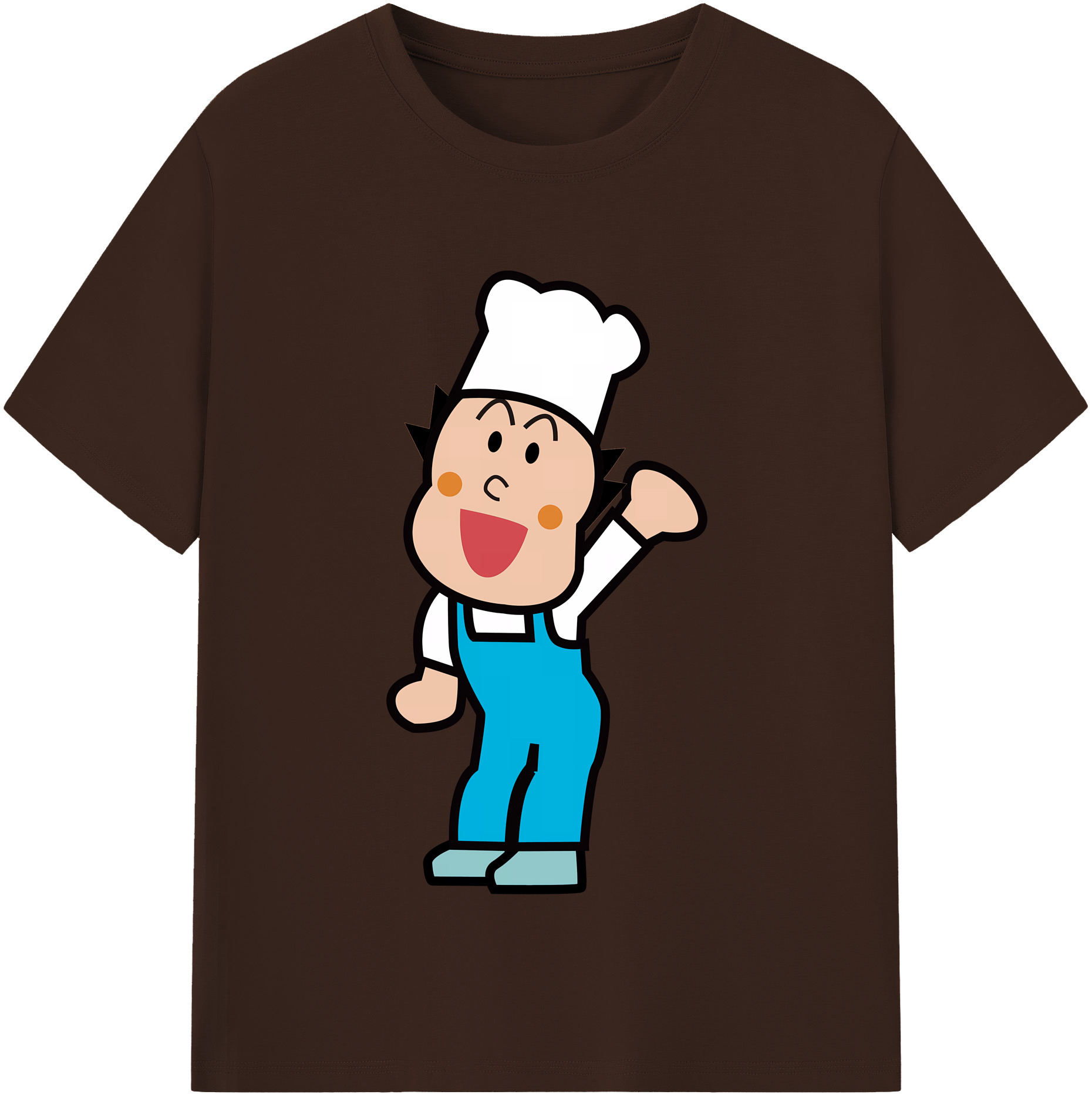（画像用） アンパンマン Anpanman 綿100％半袖Tシャツ（フロントプリント）