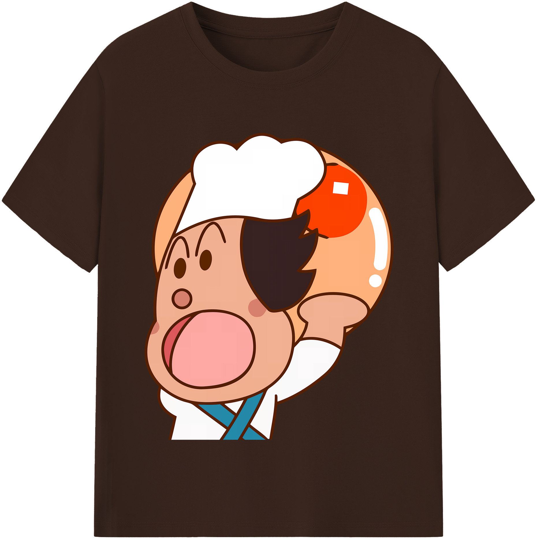 （画像用） アンパンマン Anpanman 綿100％半袖Tシャツ（フロントプリント）