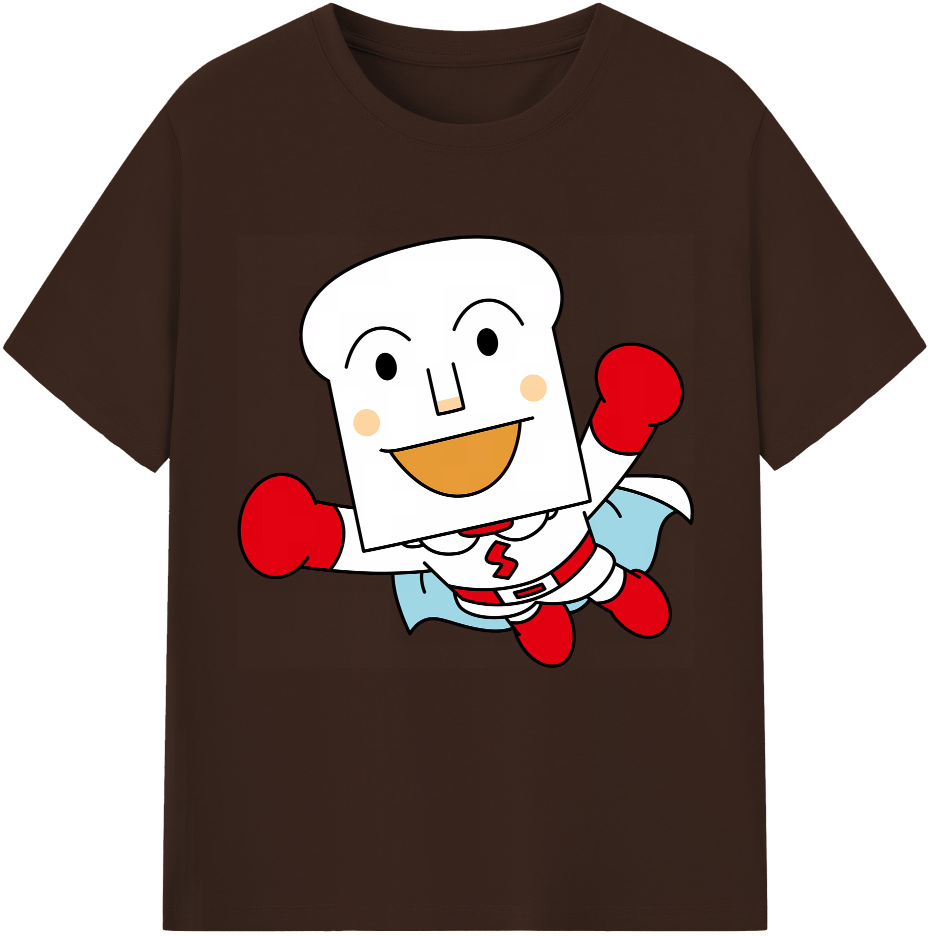 （画像用） アンパンマン Anpanman 綿100％半袖Tシャツ（フロントプリント）