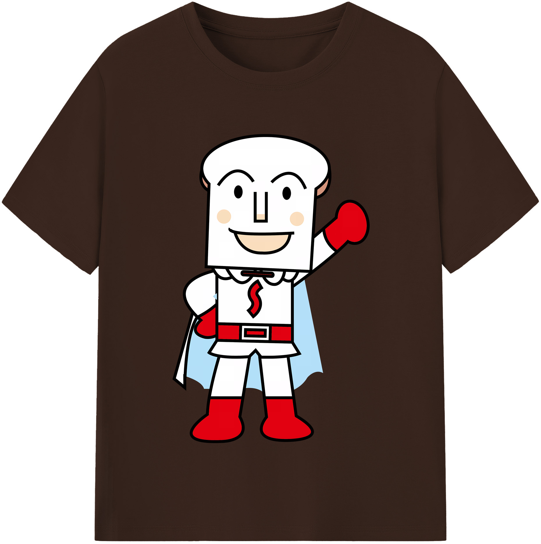 （画像用） アンパンマン Anpanman 綿100％半袖Tシャツ（フロントプリント）