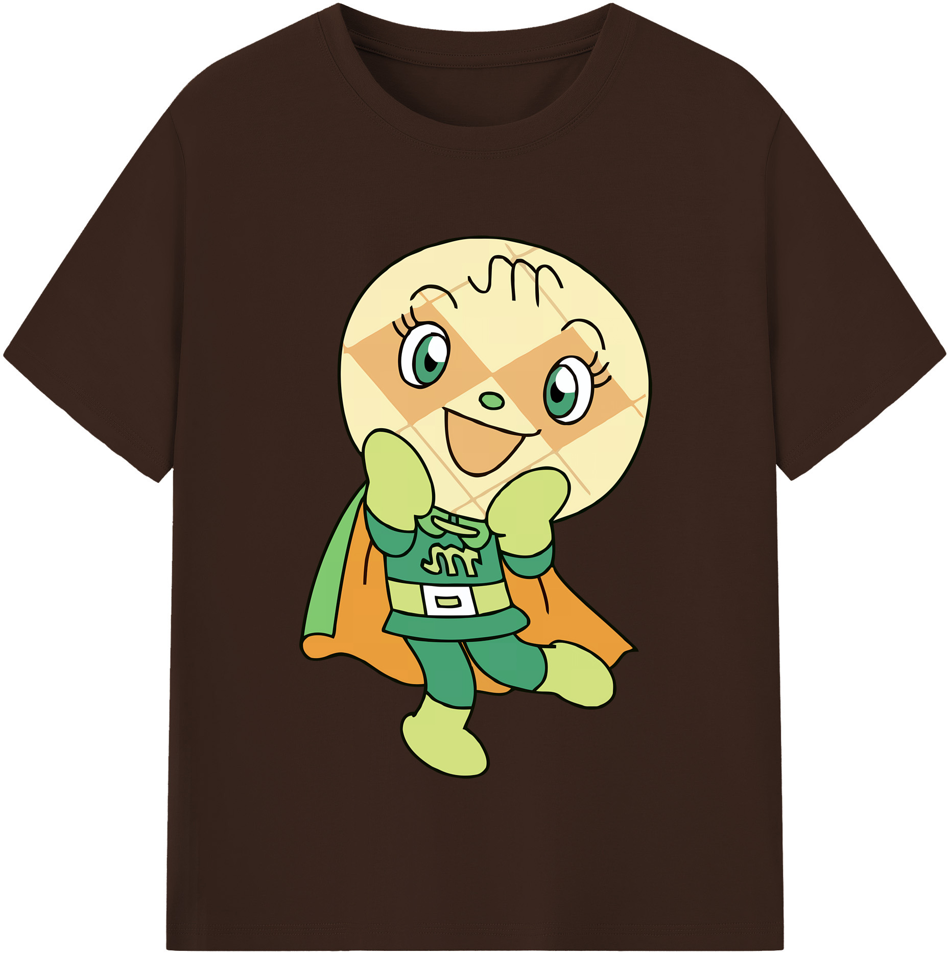 （画像用） アンパンマン Anpanman 綿100％半袖Tシャツ（フロントプリント）