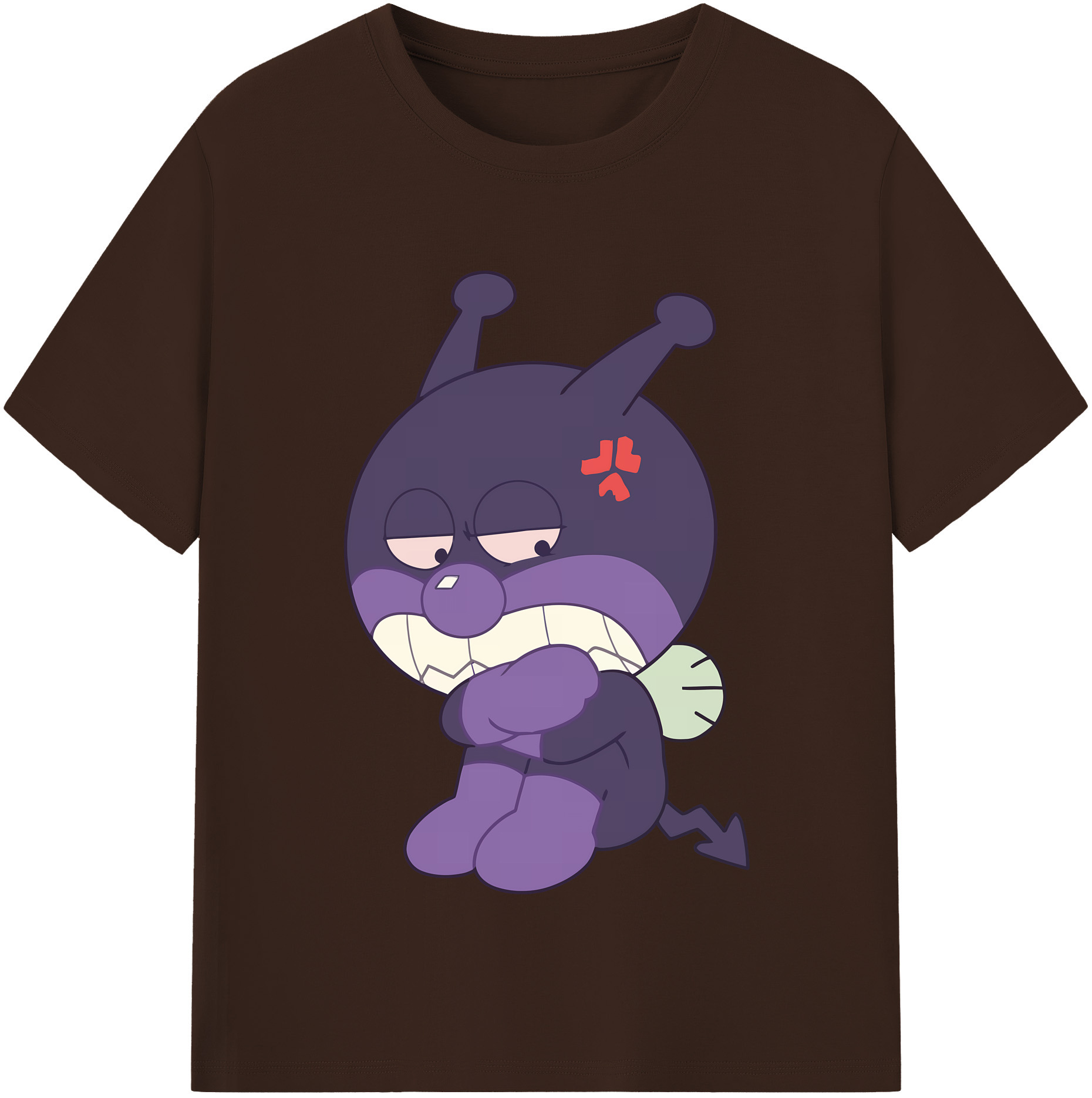 （画像用） アンパンマン Anpanman 綿100％半袖Tシャツ（フロントプリント）