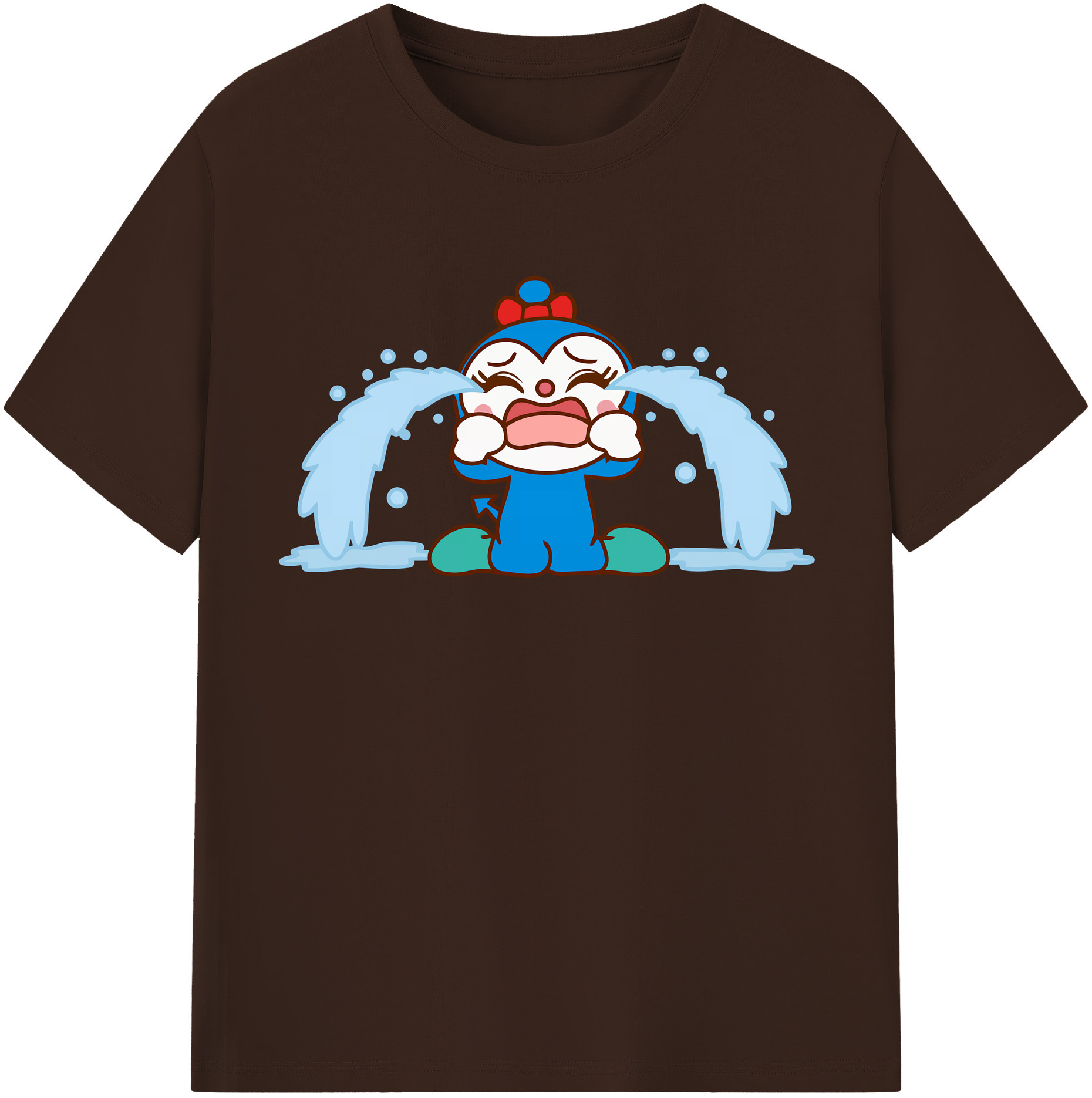 （画像用） アンパンマン Anpanman 綿100％半袖Tシャツ（フロントプリント）