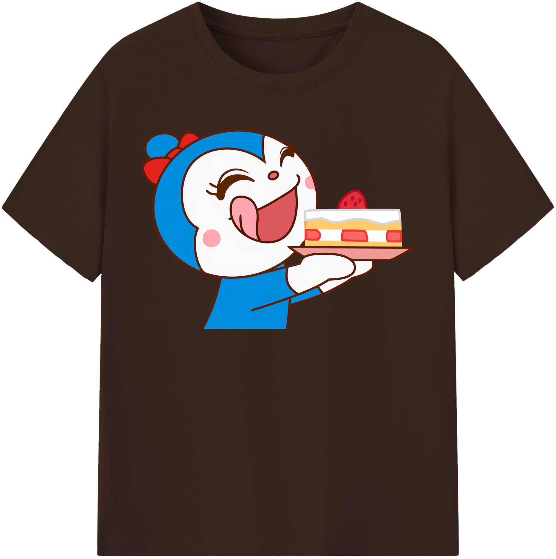 （画像用） アンパンマン Anpanman 綿100％半袖Tシャツ（フロントプリント）
