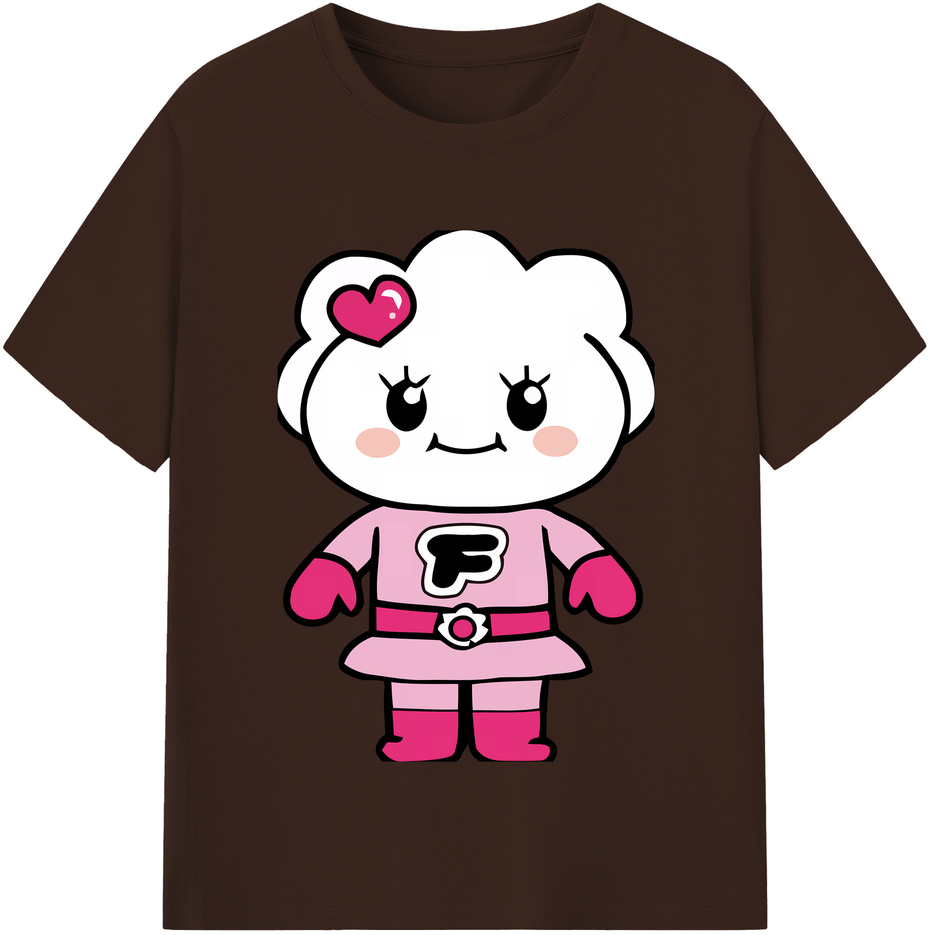 （画像用） アンパンマン Anpanman 綿100％半袖Tシャツ（フロントプリント）