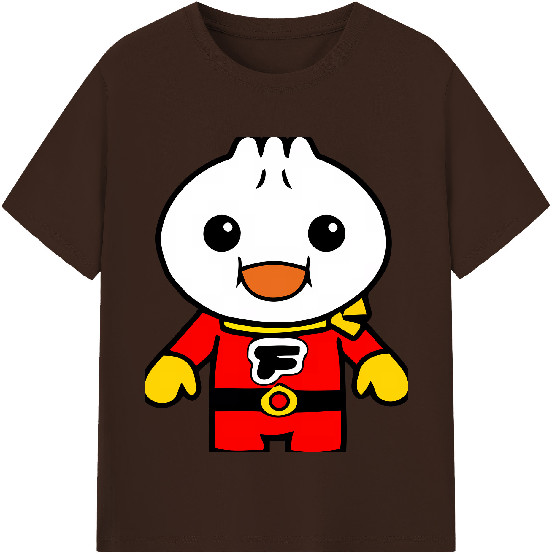 （画像用） アンパンマン Anpanman 綿100％半袖Tシャツ（フロントプリント）