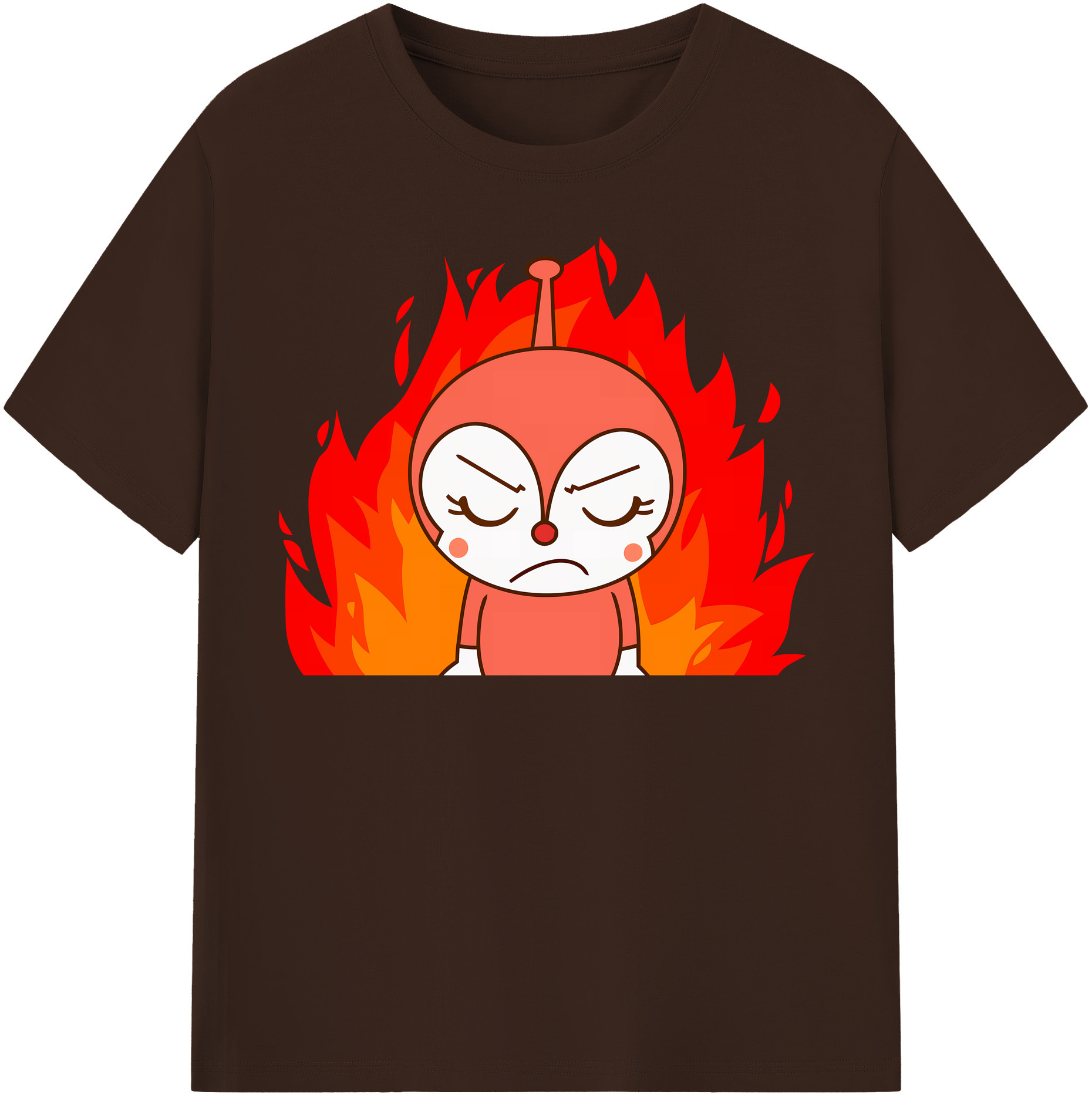 （画像用） アンパンマン Anpanman 綿100％半袖Tシャツ（フロントプリント）