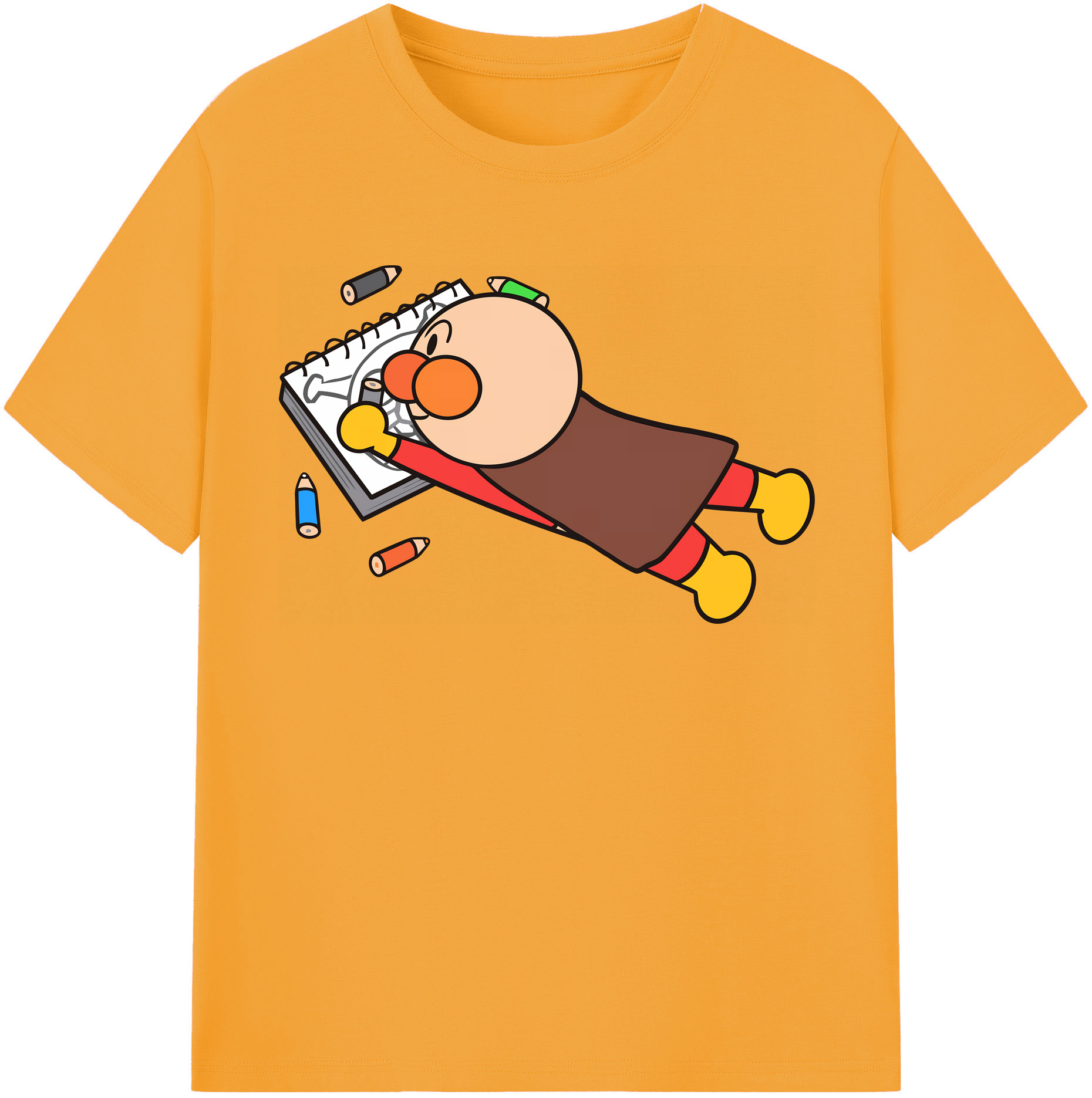 （画像用） アンパンマン Anpanman 綿100％半袖Tシャツ（フロントプリント）