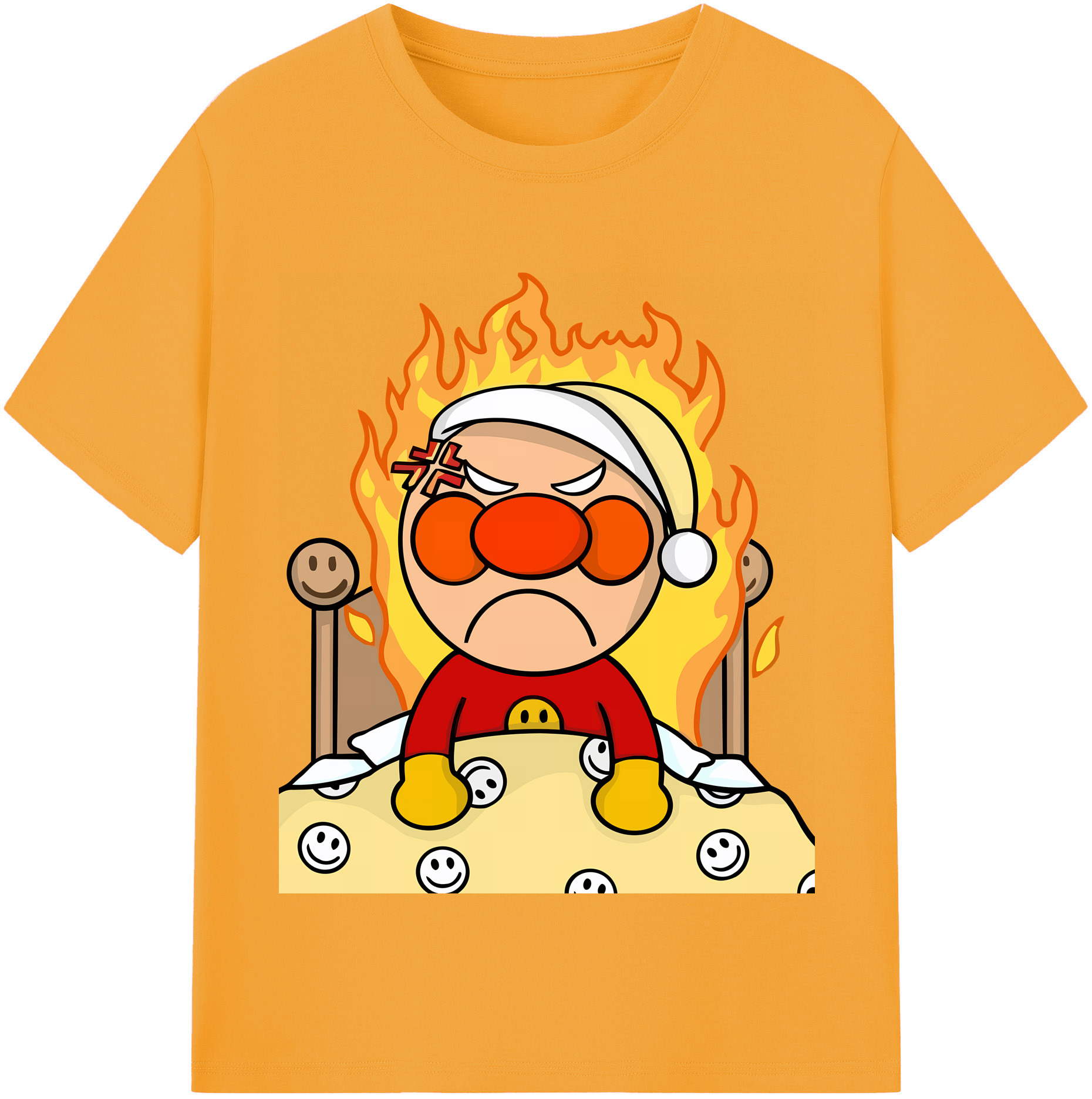 （画像用） アンパンマン Anpanman 綿100％半袖Tシャツ（フロントプリント）