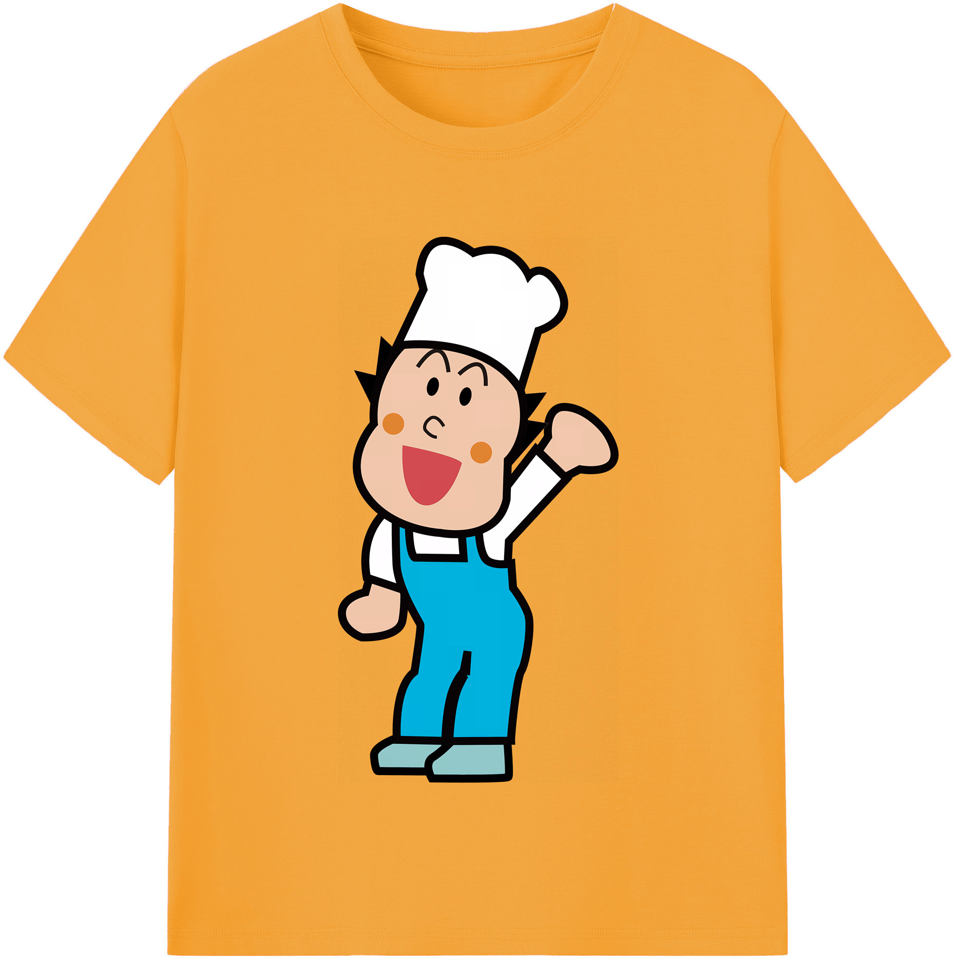 （画像用） アンパンマン Anpanman 綿100％半袖Tシャツ（フロントプリント）