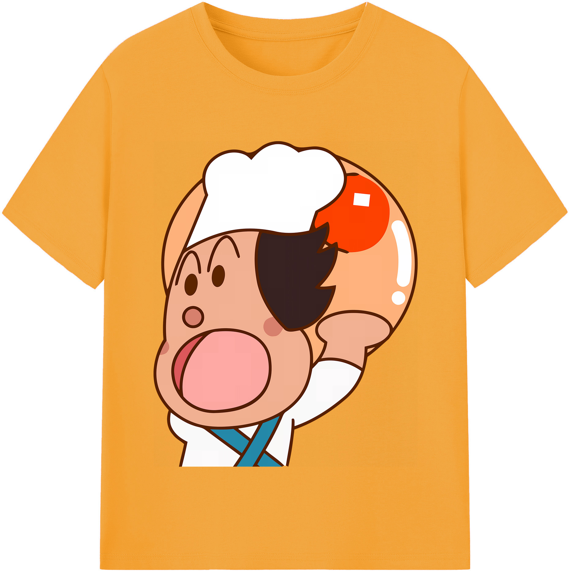 （画像用） アンパンマン Anpanman 綿100％半袖Tシャツ（フロントプリント）