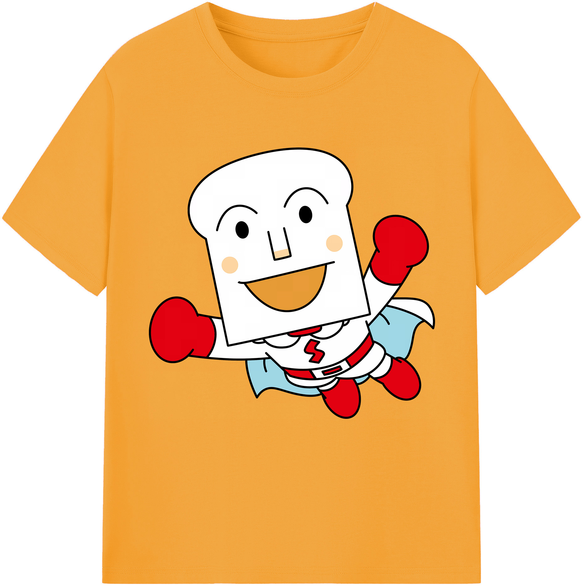 （画像用） アンパンマン Anpanman 綿100％半袖Tシャツ（フロントプリント）