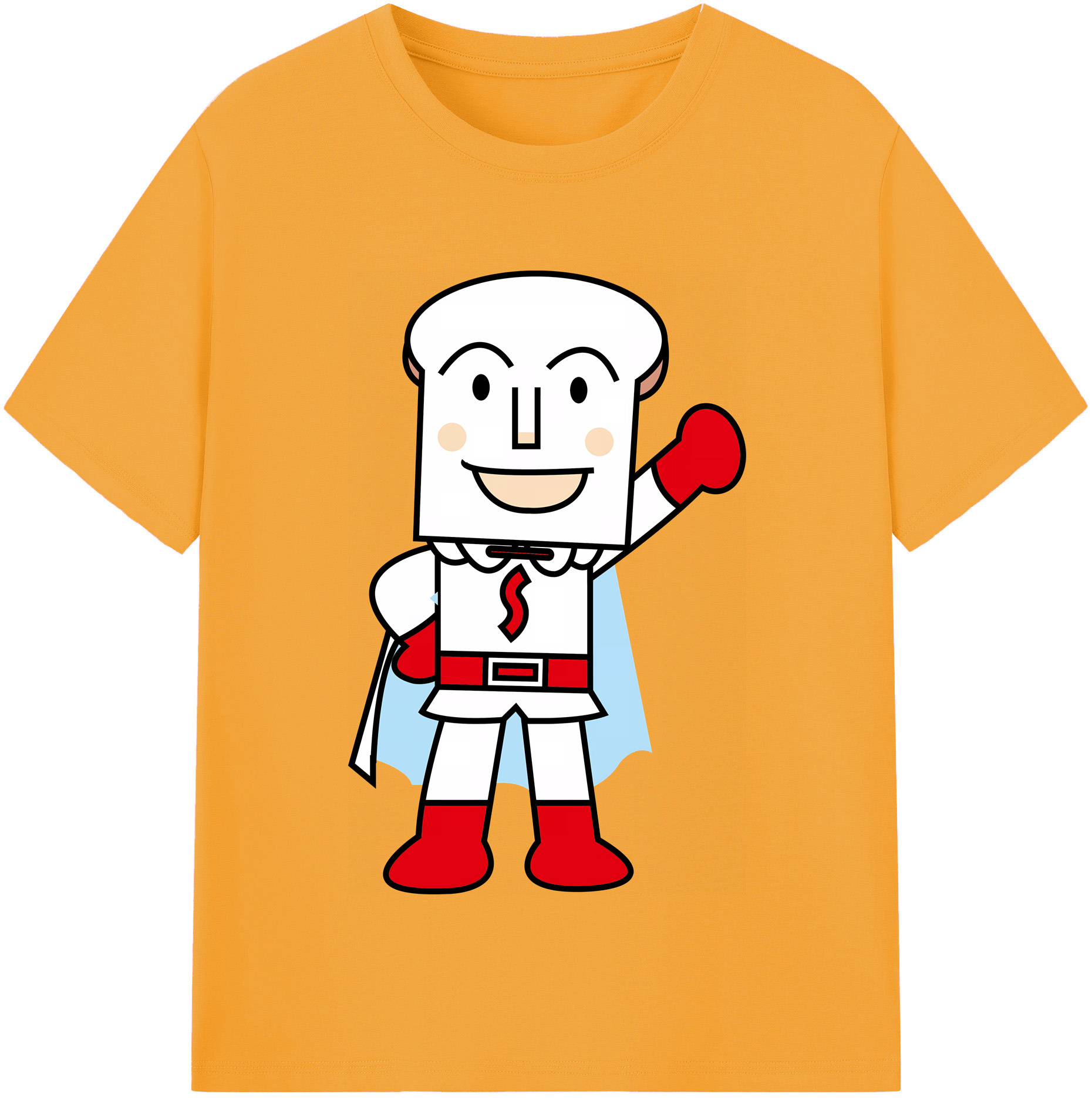 （画像用） アンパンマン Anpanman 綿100％半袖Tシャツ（フロントプリント）