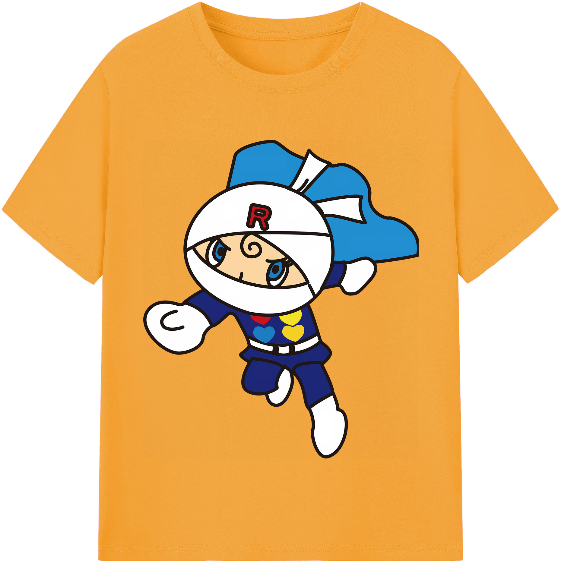（画像用） アンパンマン Anpanman 綿100％半袖Tシャツ（フロントプリント）
