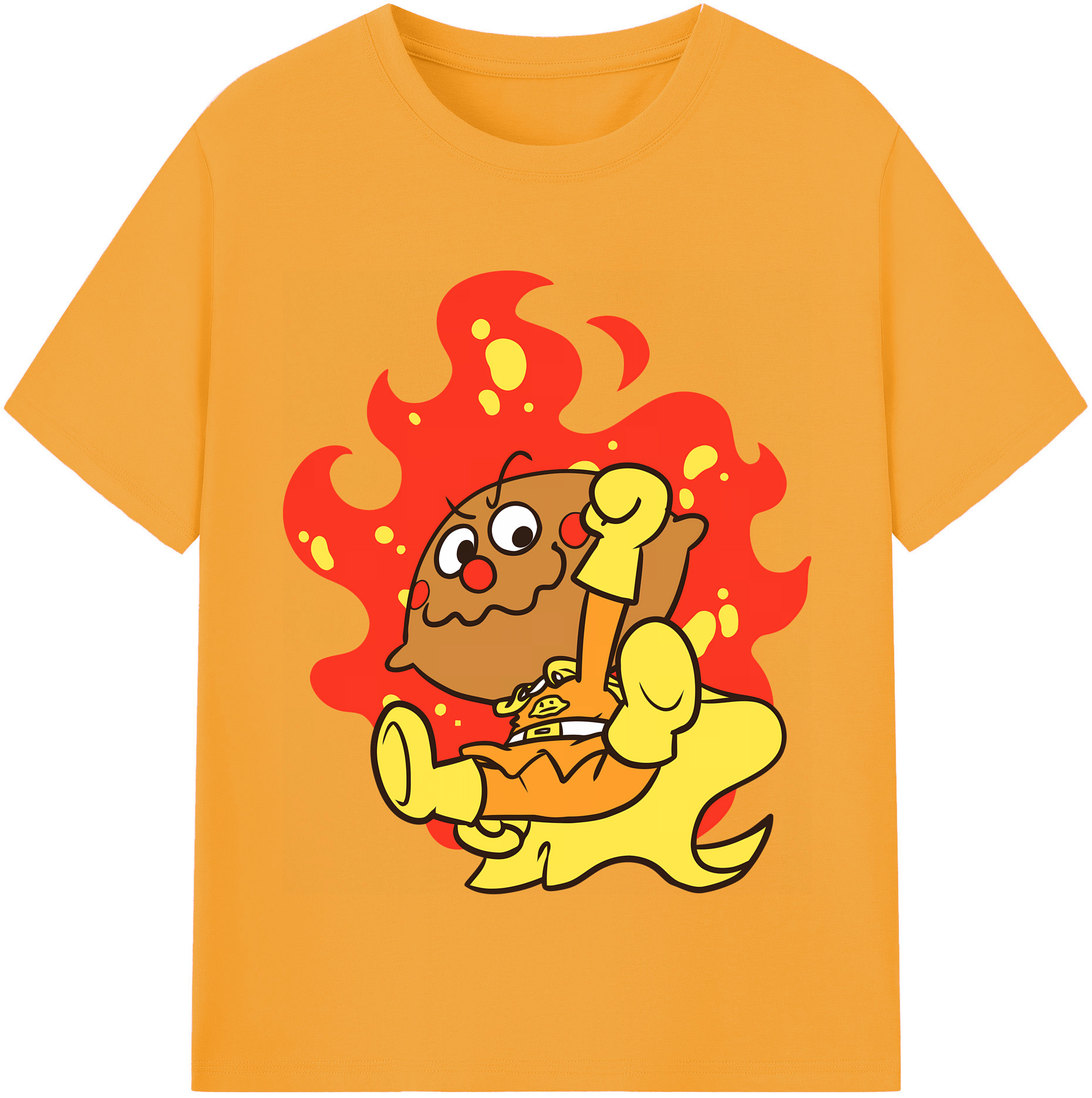 （画像用） アンパンマン Anpanman 綿100％半袖Tシャツ（フロントプリント）