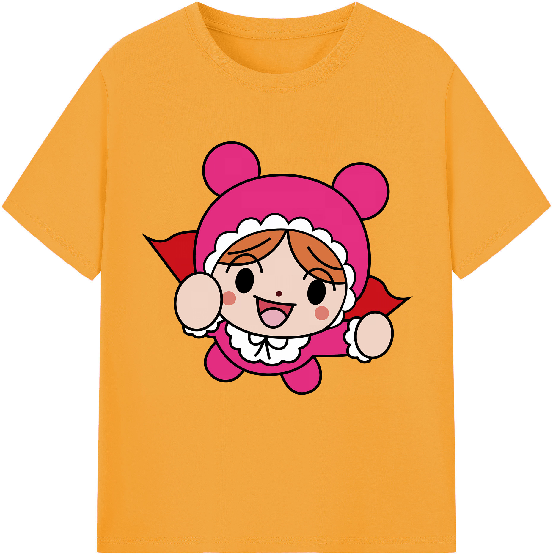 （画像用） アンパンマン Anpanman 綿100％半袖Tシャツ（フロントプリント）