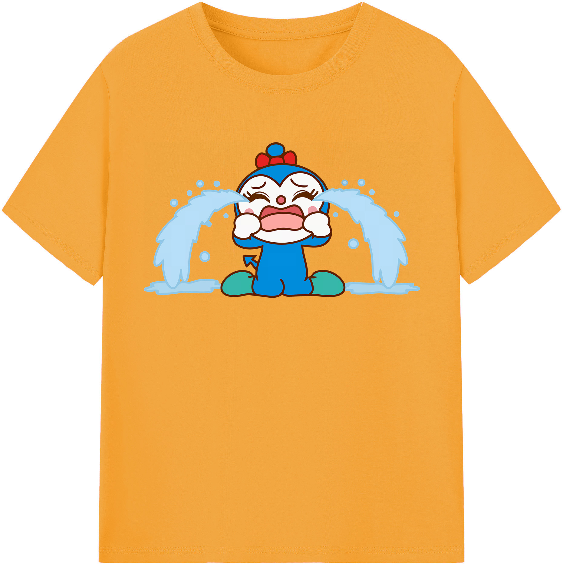 （画像用） アンパンマン Anpanman 綿100％半袖Tシャツ（フロントプリント）