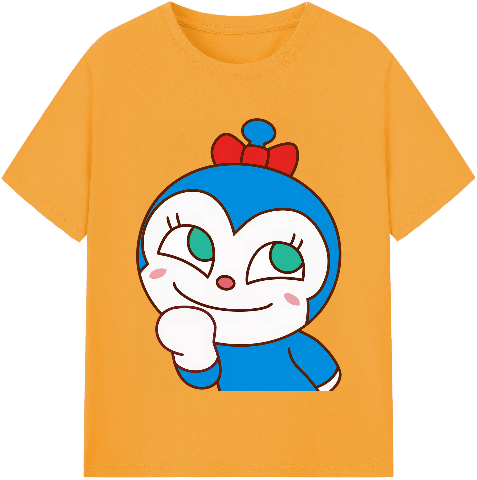 （画像用） アンパンマン Anpanman 綿100％半袖Tシャツ（フロントプリント）