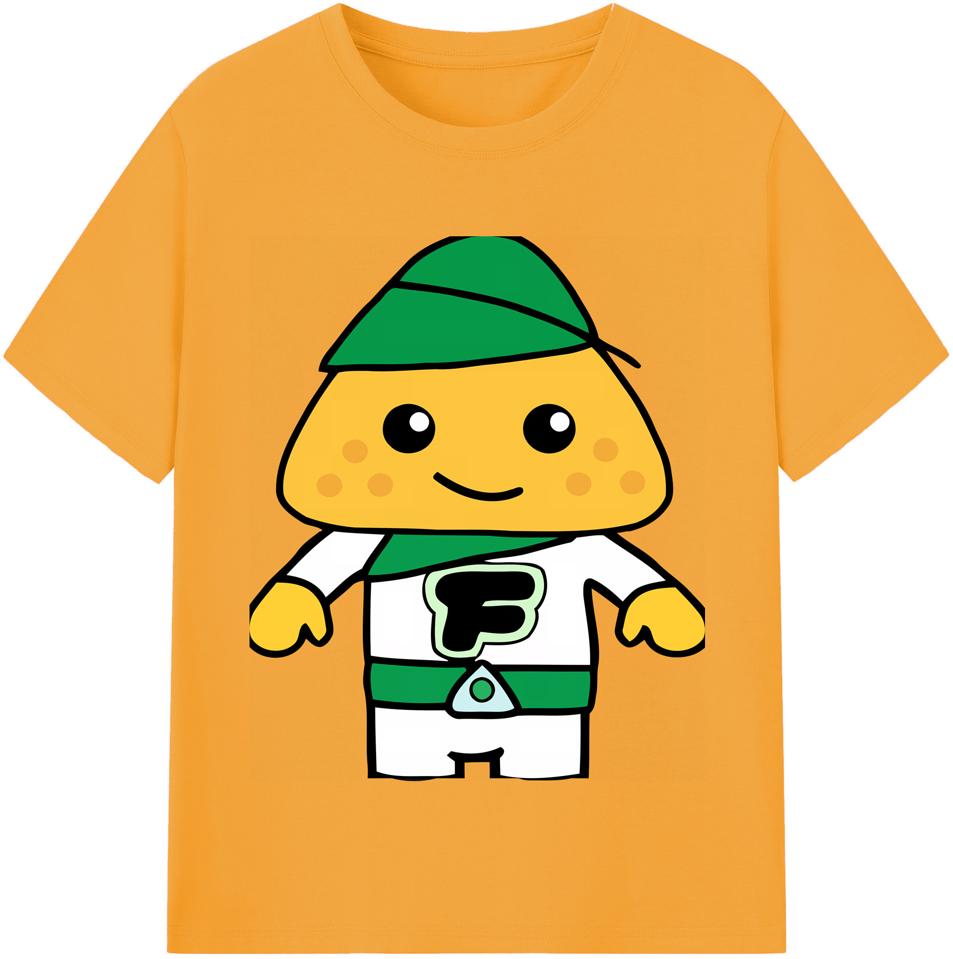 （画像用） アンパンマン Anpanman 綿100％半袖Tシャツ（フロントプリント）