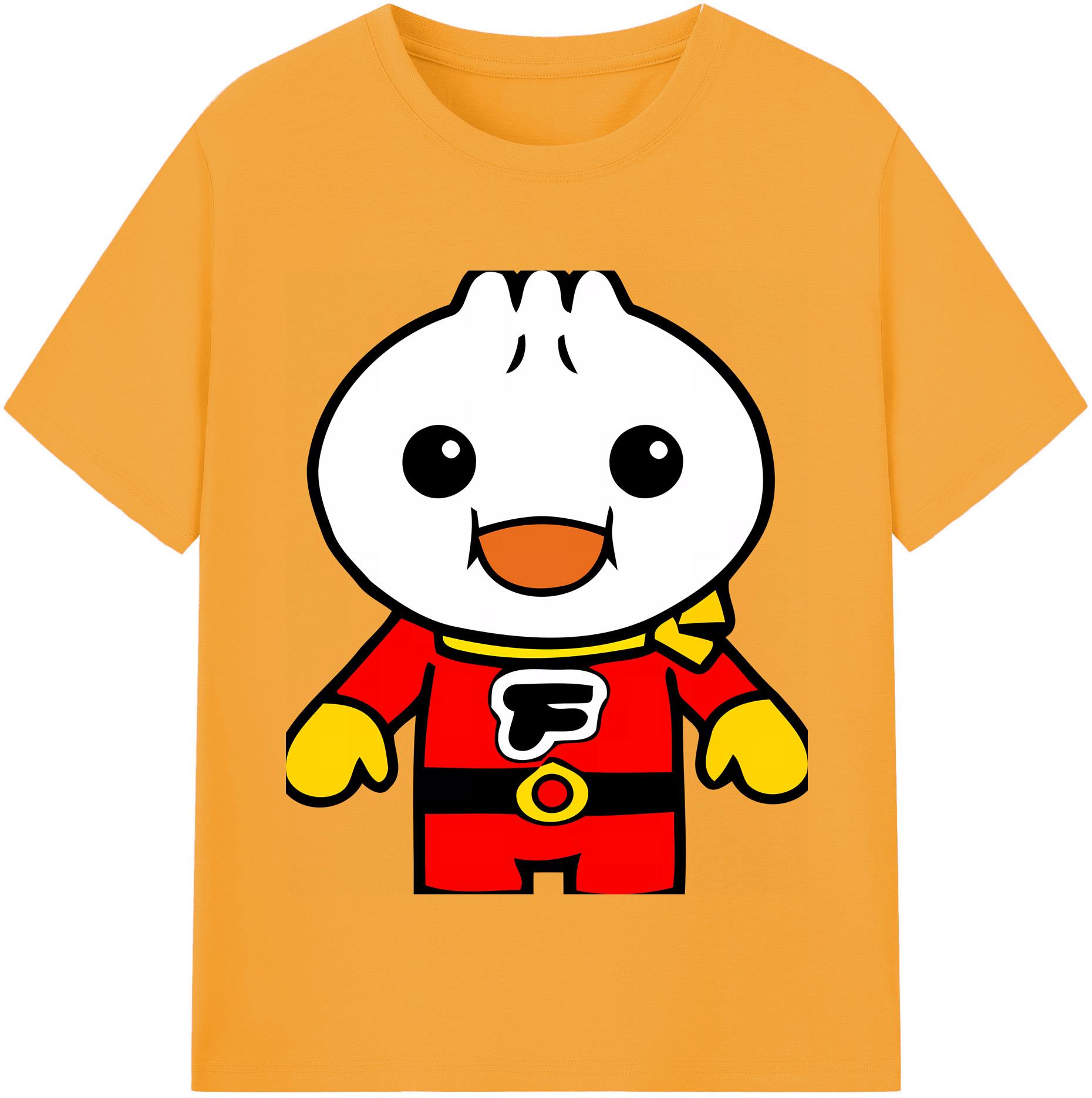（画像用） アンパンマン Anpanman 綿100％半袖Tシャツ（フロントプリント）