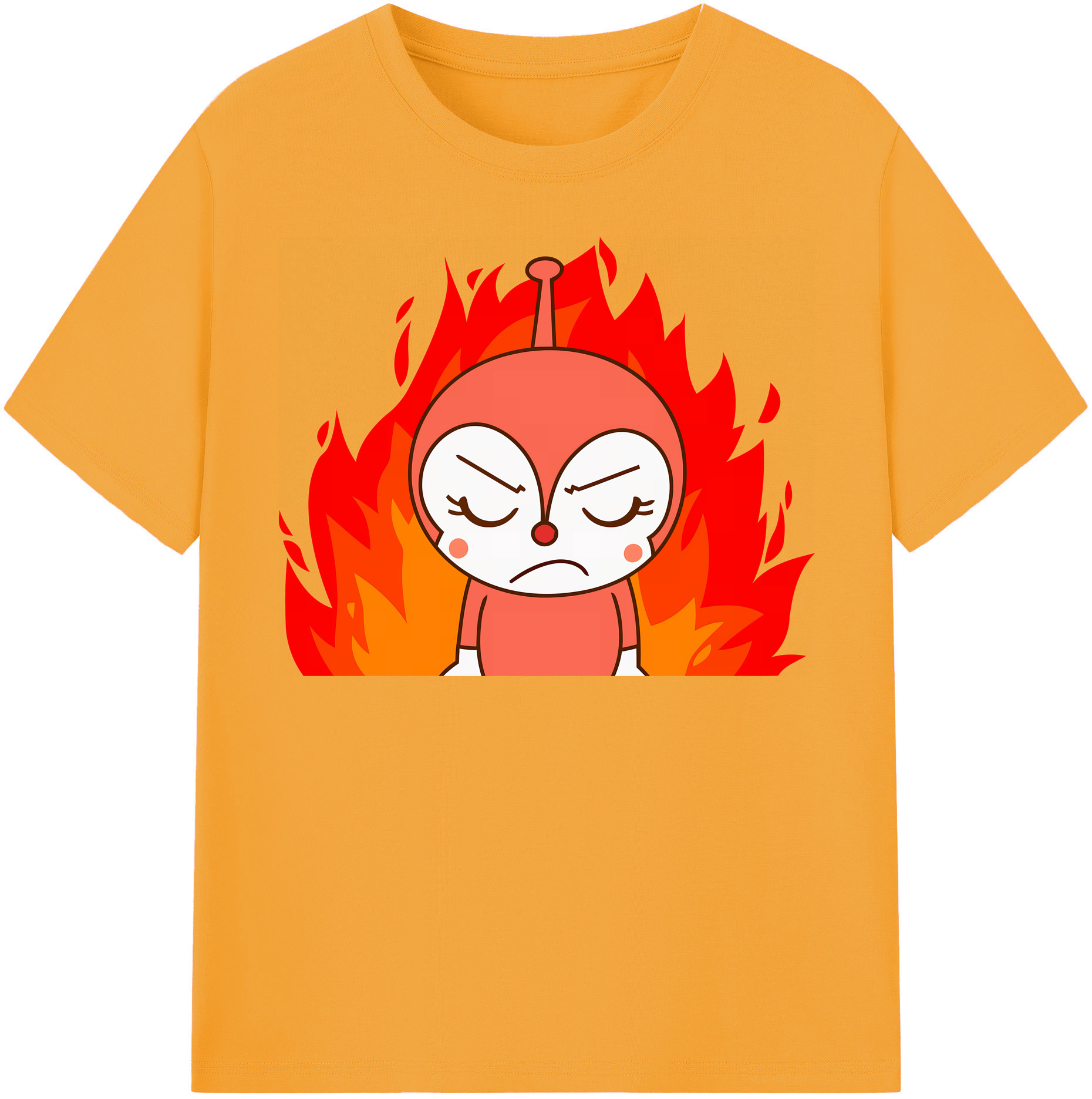 （画像用） アンパンマン Anpanman 綿100％半袖Tシャツ（フロントプリント）