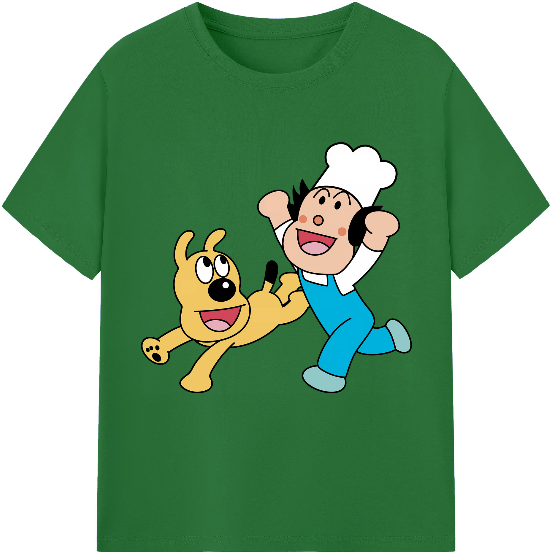（画像用） アンパンマン Anpanman 綿100％半袖Tシャツ（フロントプリント）