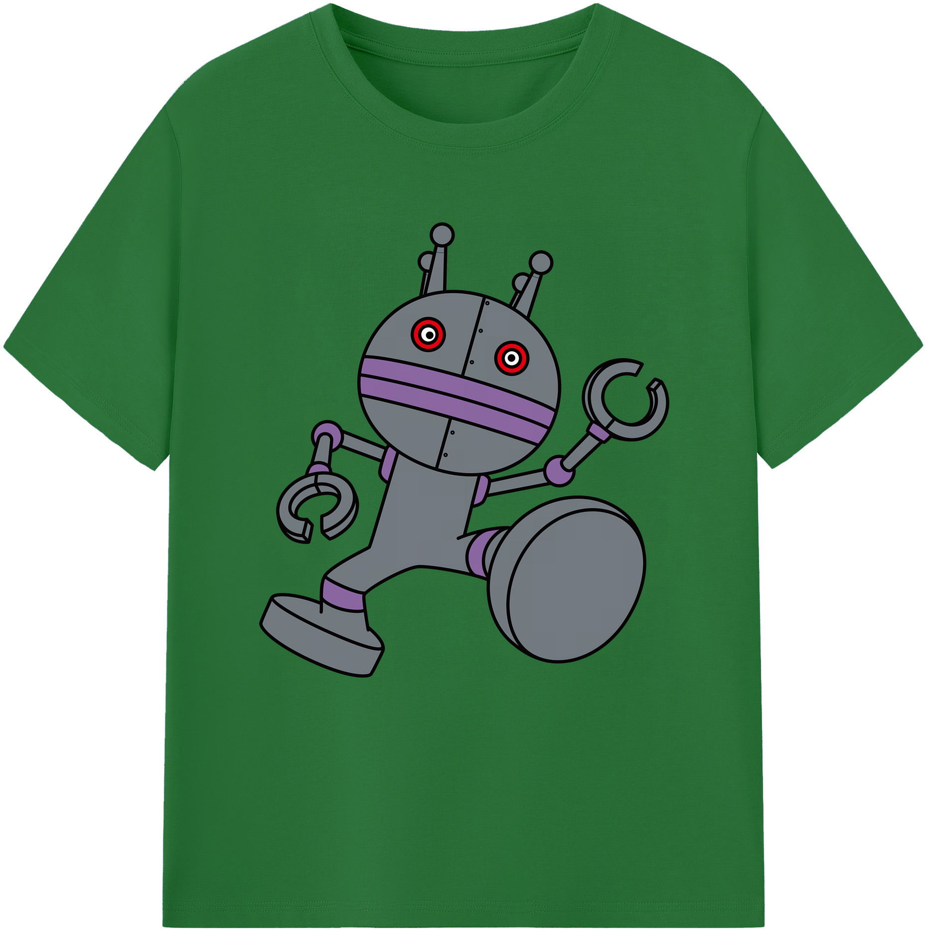 （画像用） アンパンマン Anpanman 綿100％半袖Tシャツ（フロントプリント）