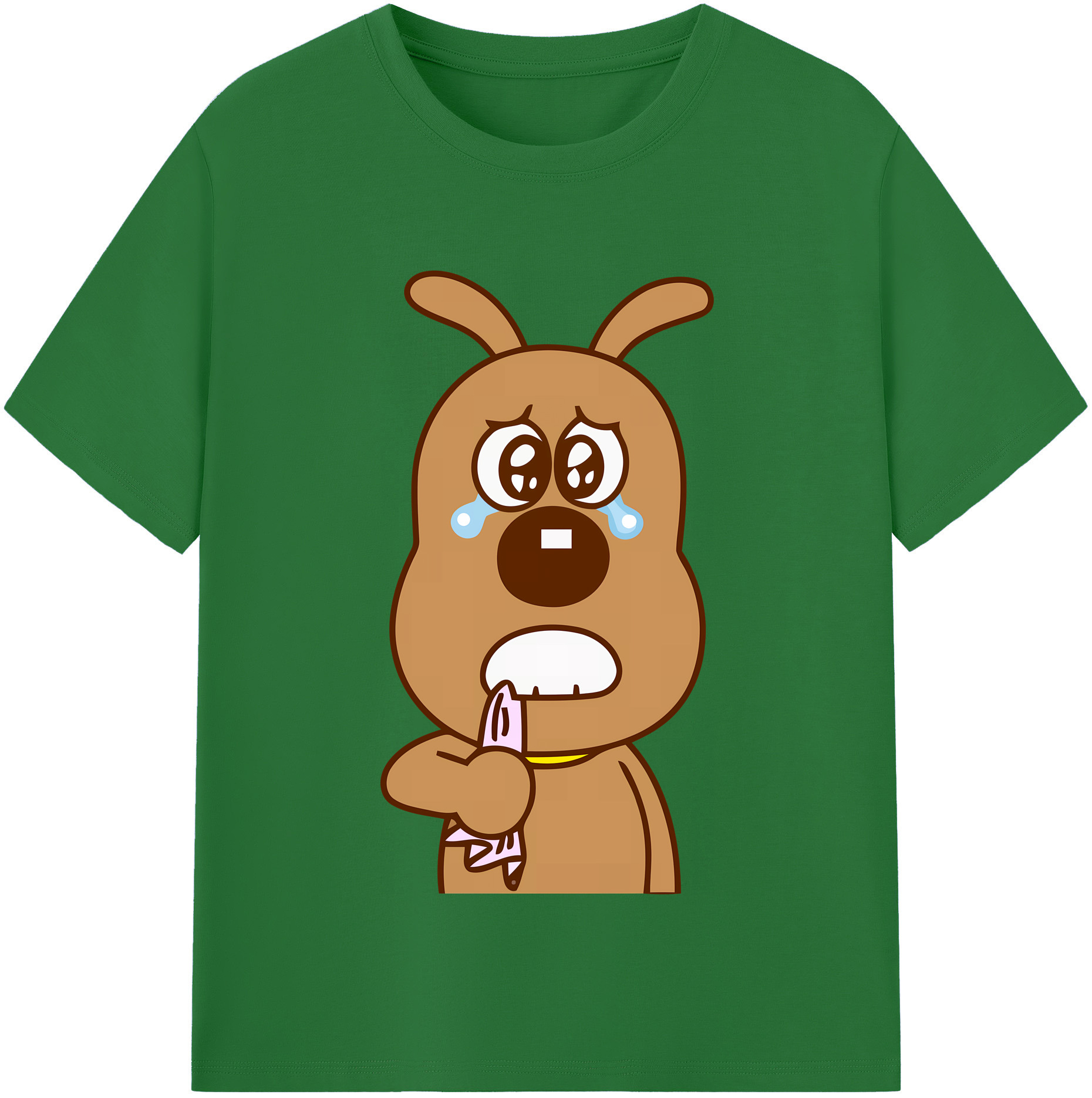 （画像用） アンパンマン Anpanman 綿100％半袖Tシャツ（フロントプリント）