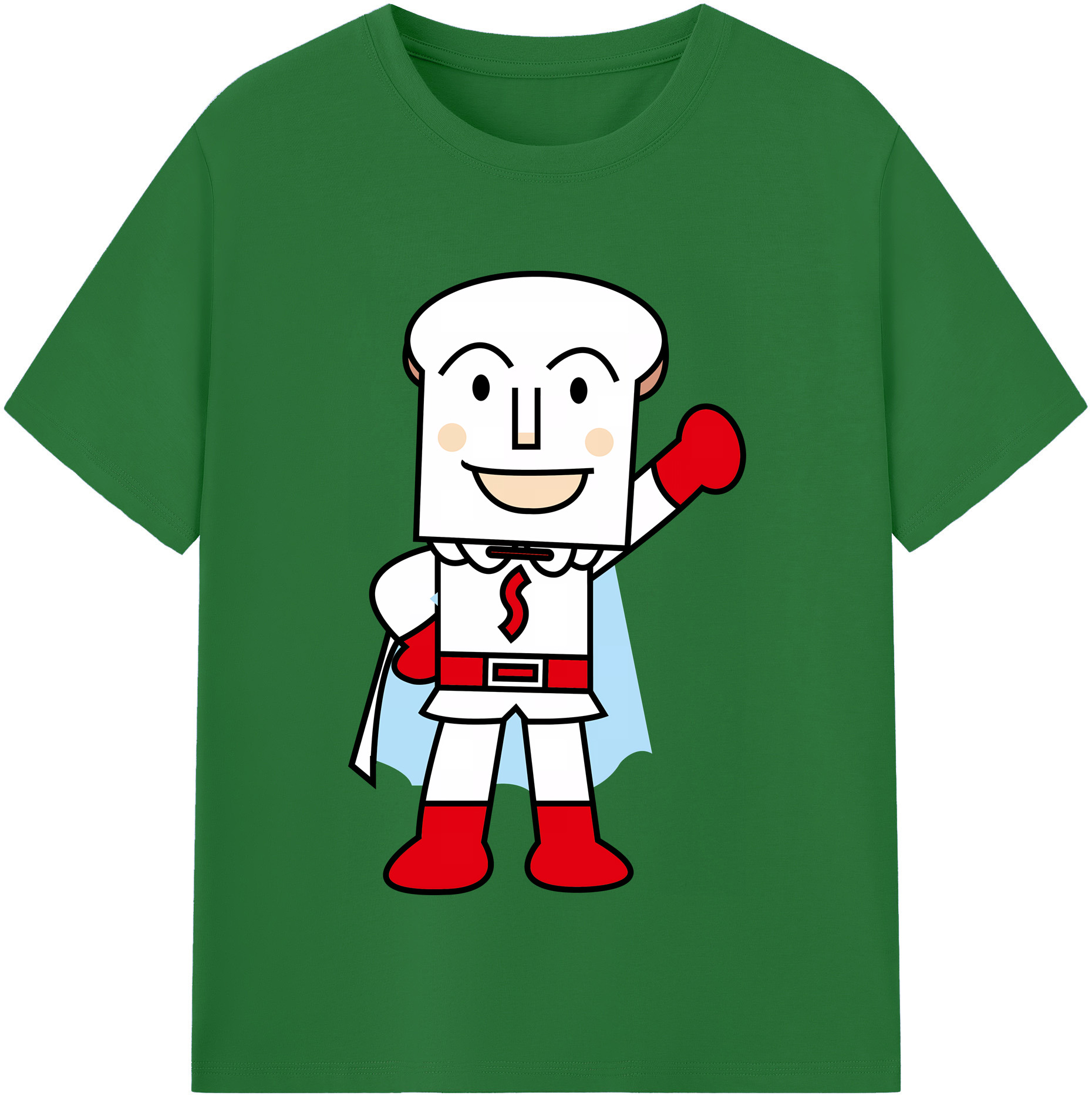 （画像用） アンパンマン Anpanman 綿100％半袖Tシャツ（フロントプリント）