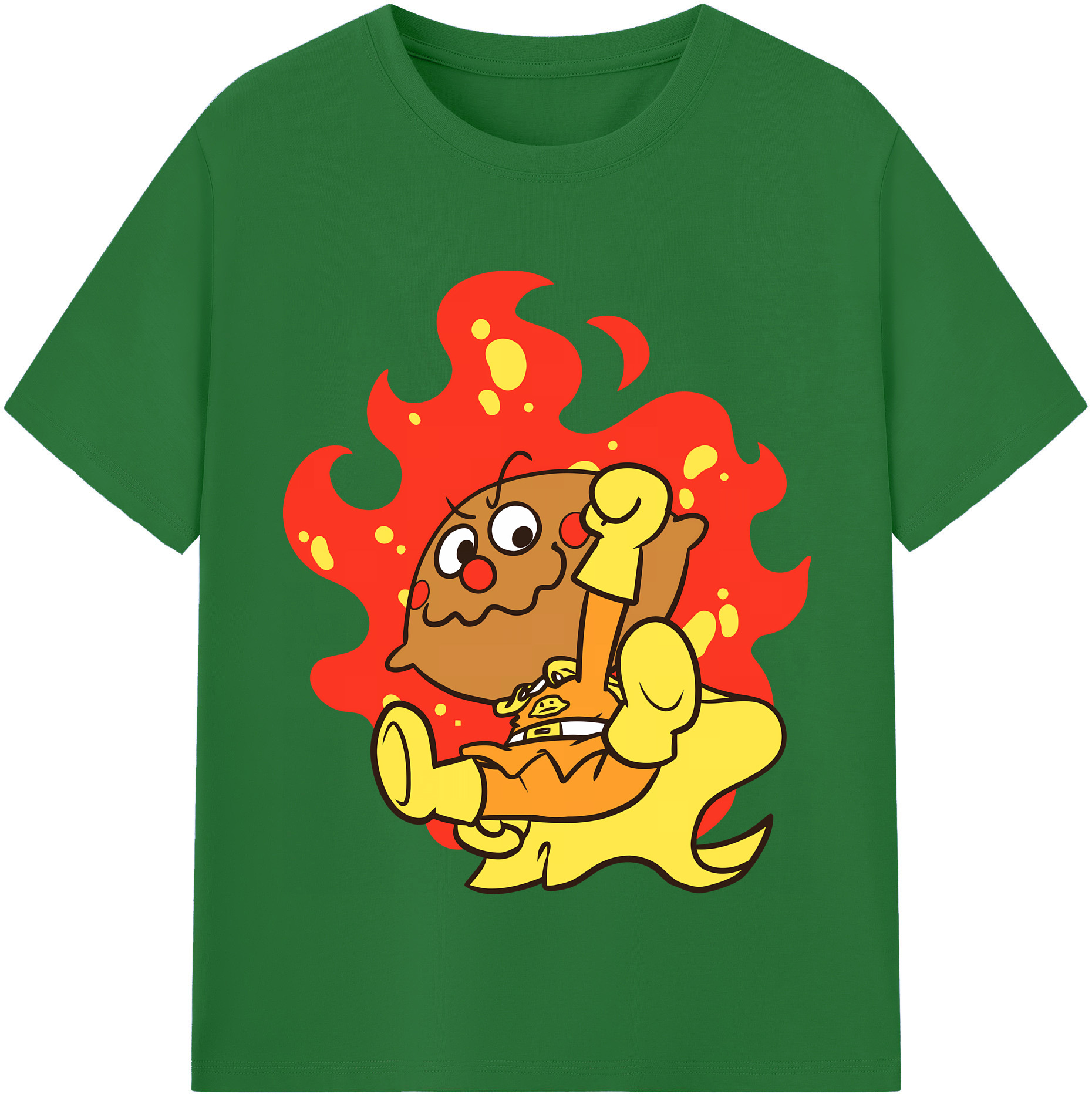 （画像用） アンパンマン Anpanman 綿100％半袖Tシャツ（フロントプリント）