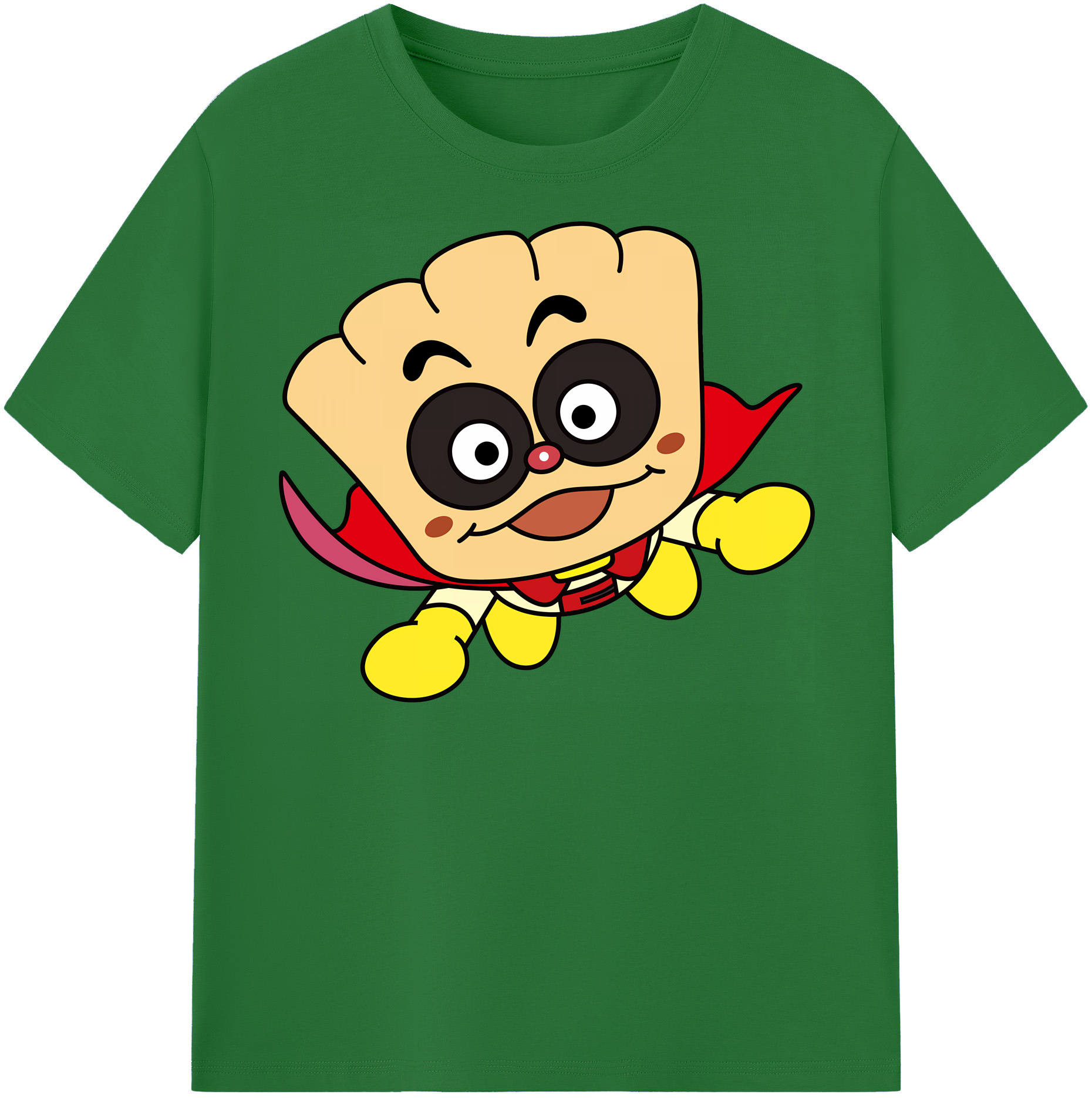 （画像用） アンパンマン Anpanman 綿100％半袖Tシャツ（フロントプリント）