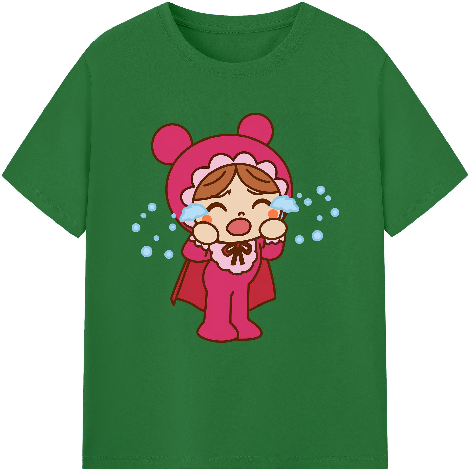 （画像用） アンパンマン Anpanman 綿100％半袖Tシャツ（フロントプリント）