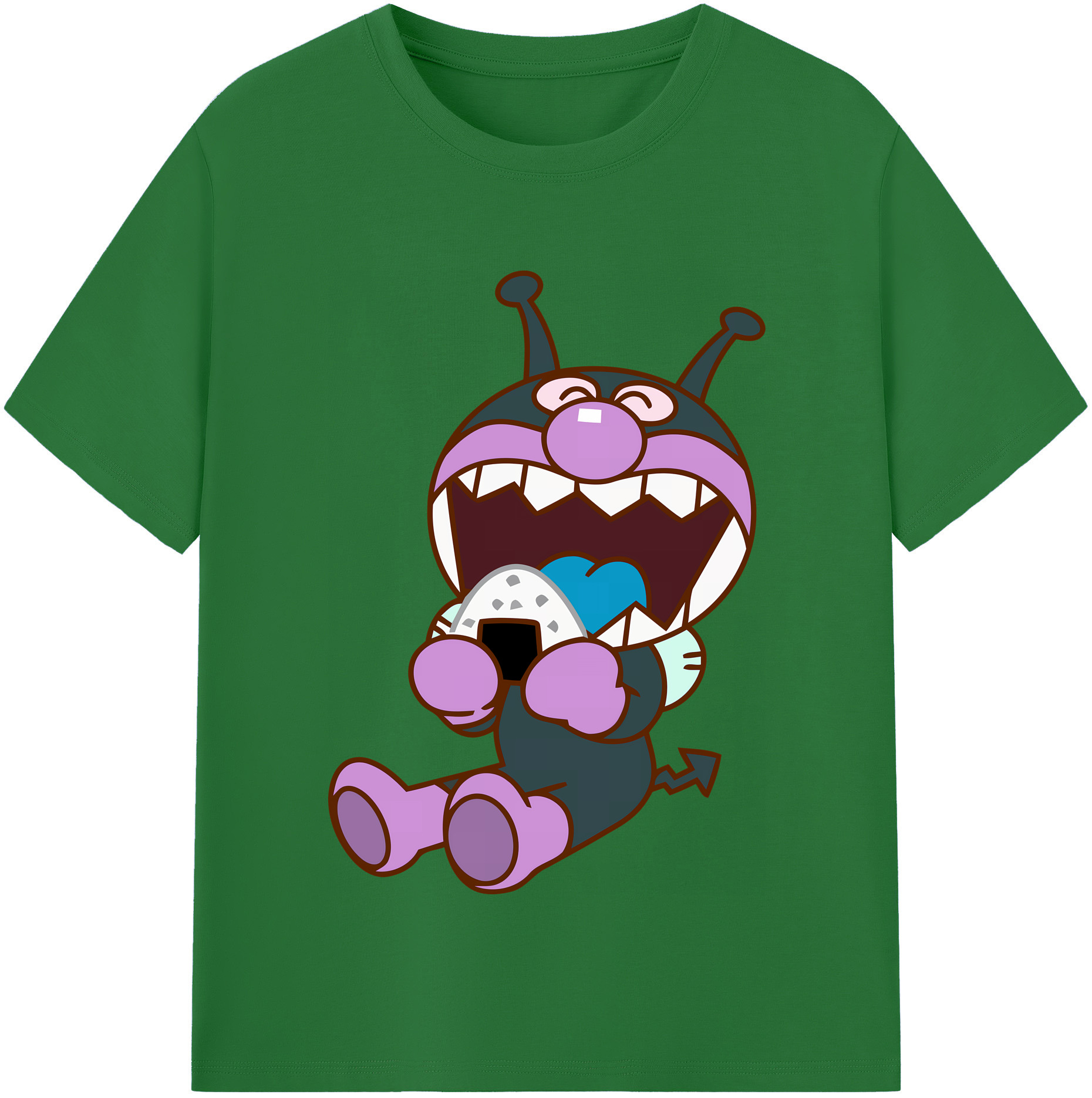 （画像用） アンパンマン Anpanman 綿100％半袖Tシャツ（フロントプリント）