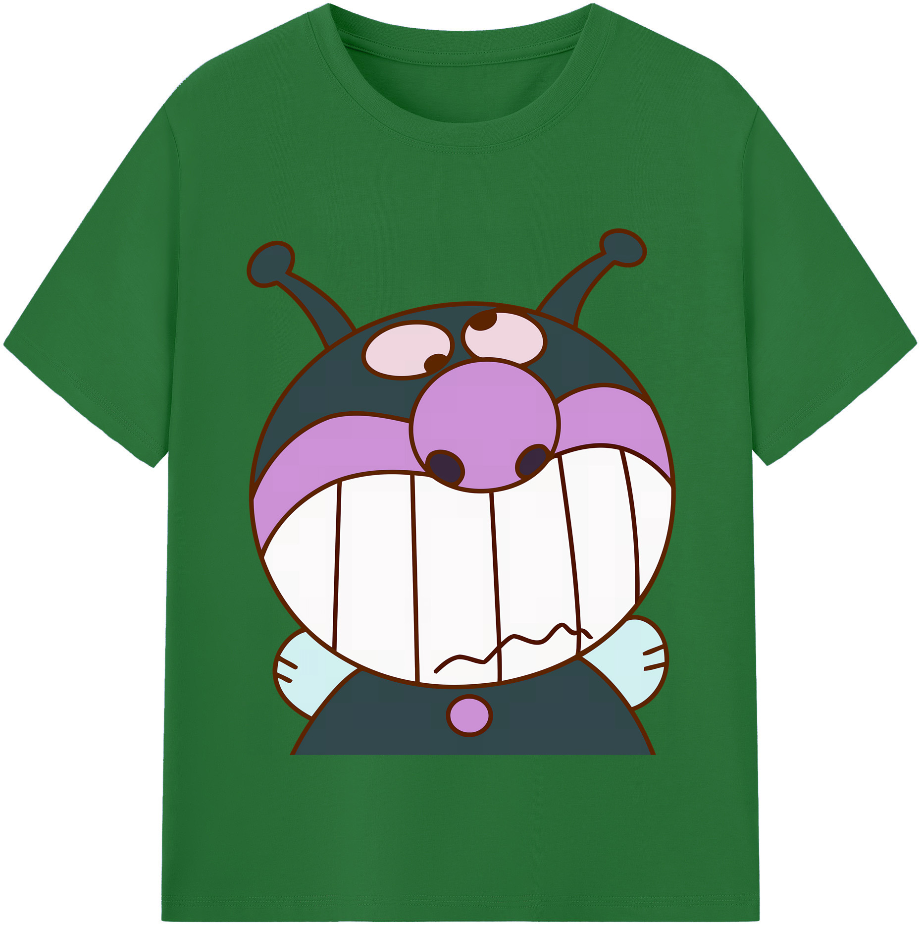 （画像用） アンパンマン Anpanman 綿100％半袖Tシャツ（フロントプリント）