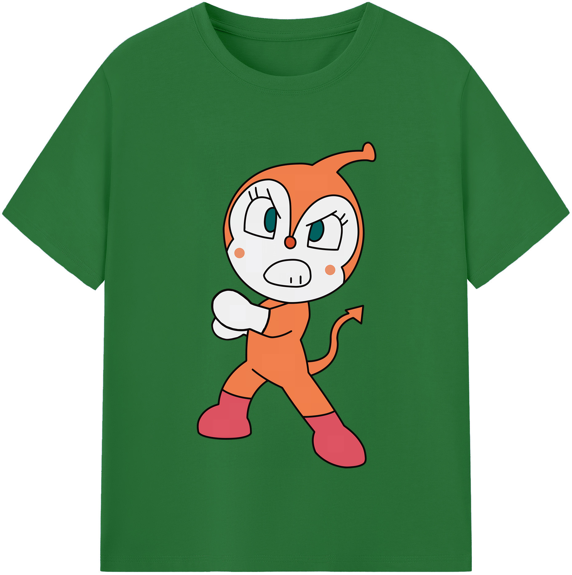 アンパンマン Anpanman 綿100％半袖Tシャツ（フロントプリント）