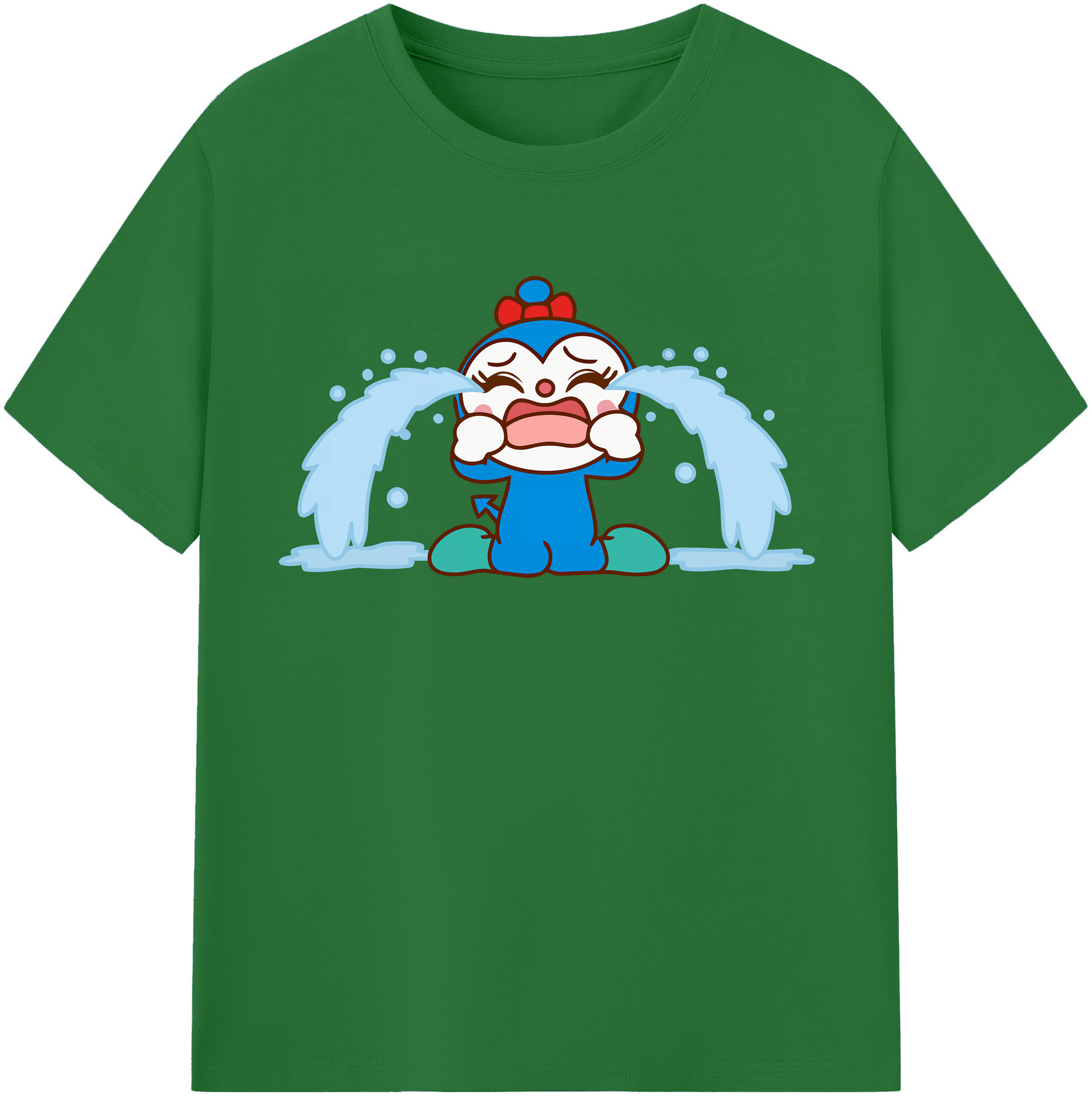 （画像用） アンパンマン Anpanman 綿100％半袖Tシャツ（フロントプリント）
