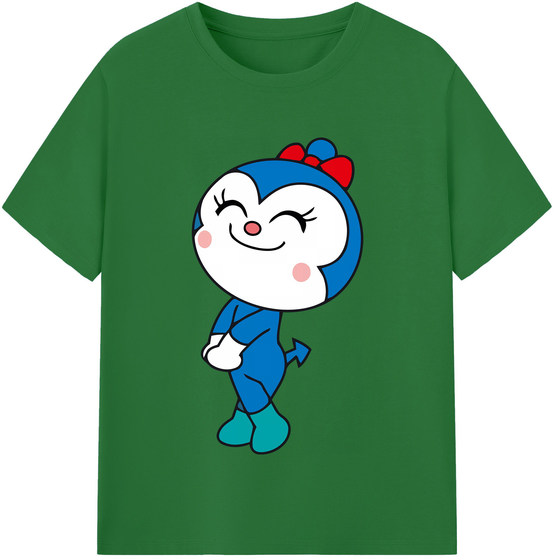 （画像用） アンパンマン Anpanman 綿100％半袖Tシャツ（フロントプリント）