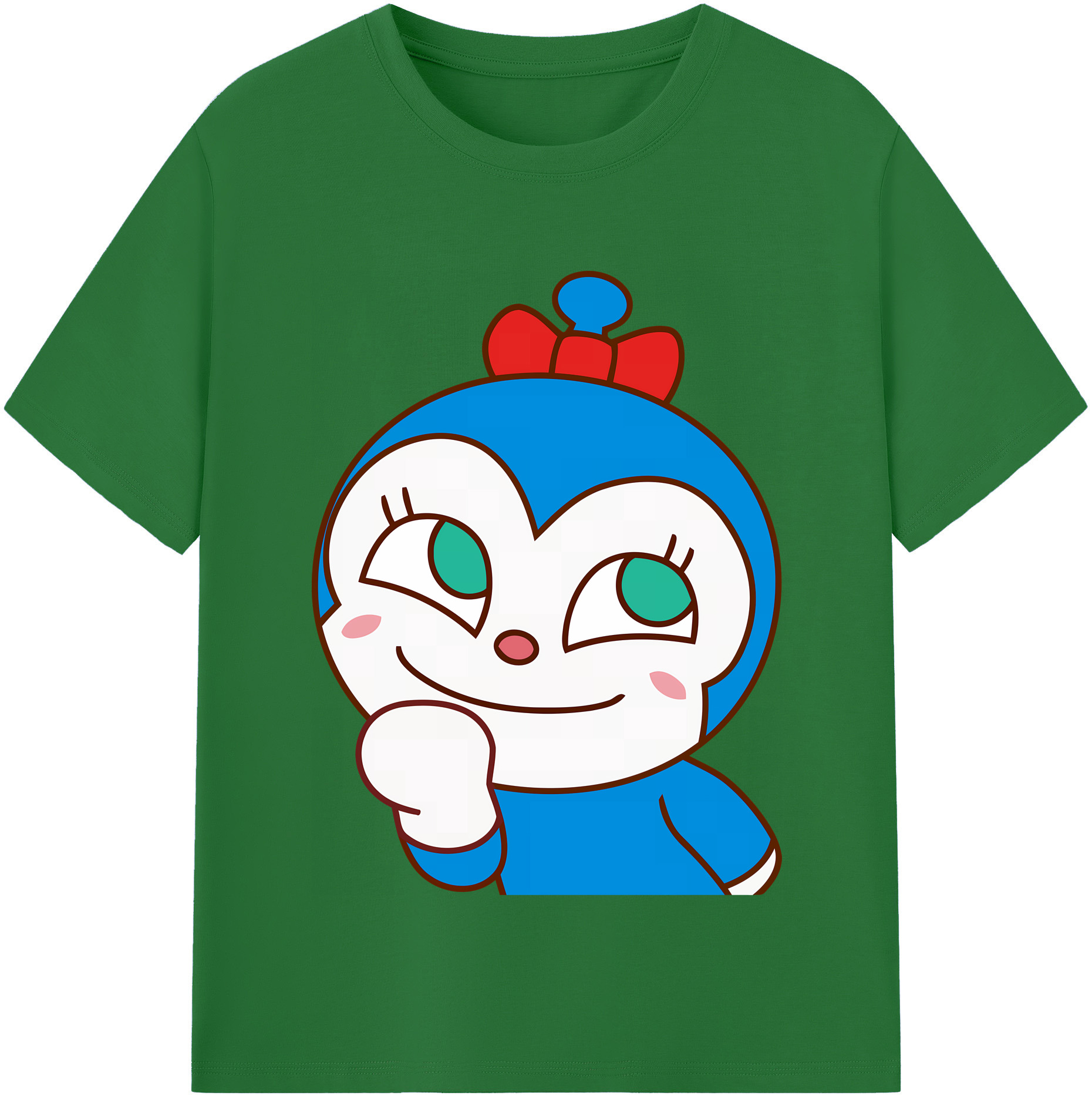 （画像用） アンパンマン Anpanman 綿100％半袖Tシャツ（フロントプリント）