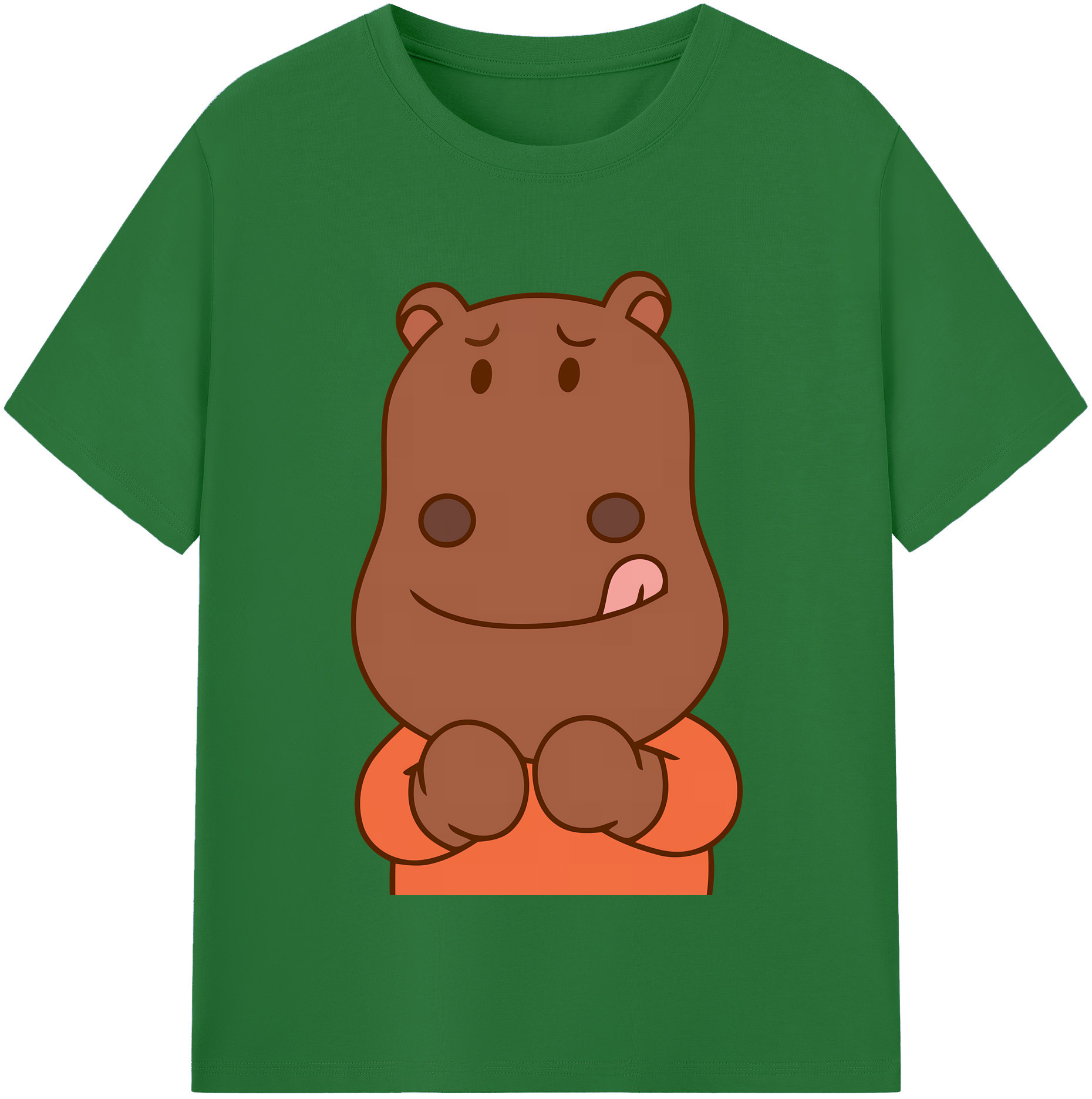 （画像用） アンパンマン Anpanman 綿100％半袖Tシャツ（フロントプリント）