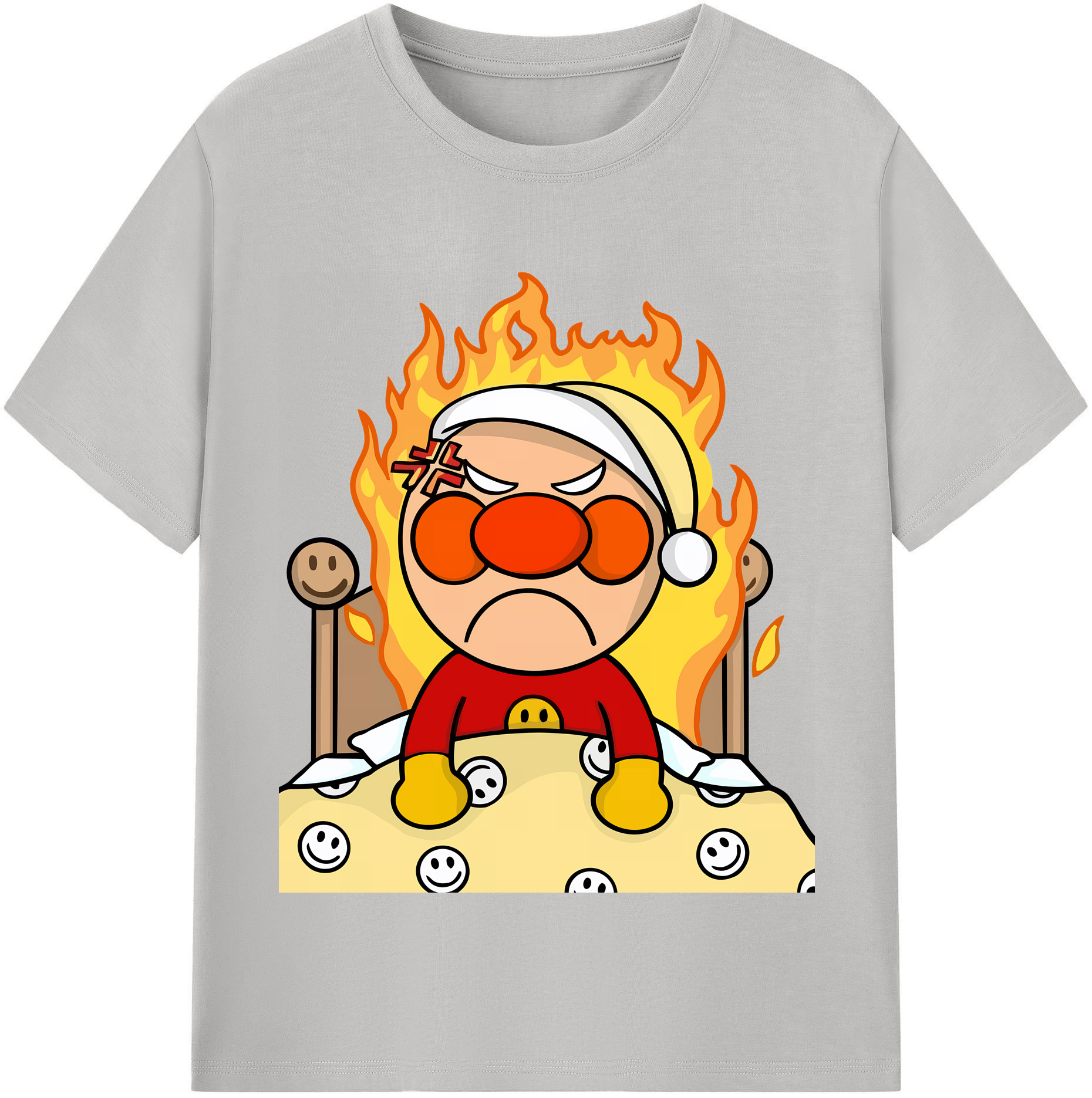 （画像用） アンパンマン Anpanman 綿100％半袖Tシャツ（フロントプリント）
