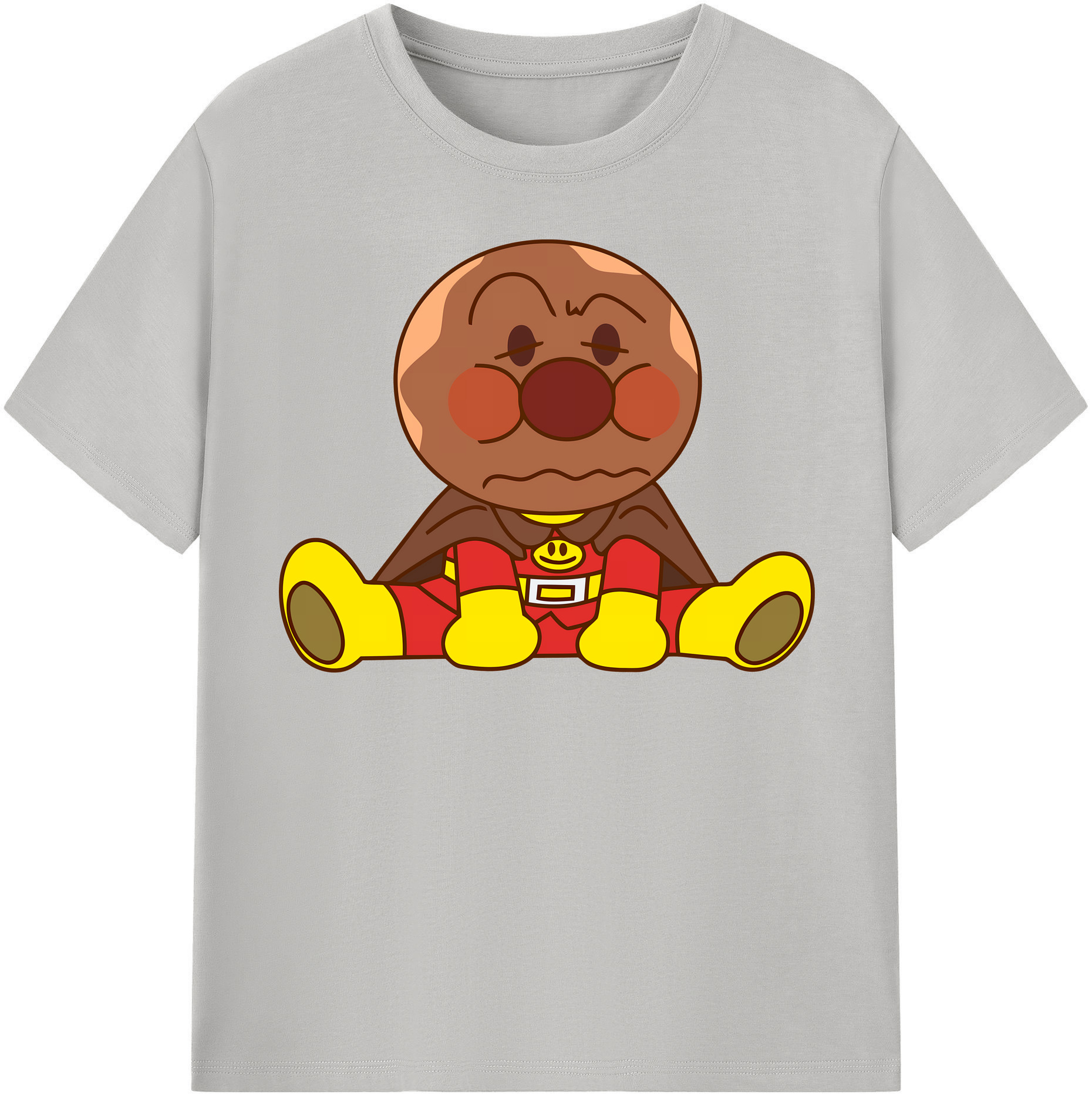 （画像用） アンパンマン Anpanman 綿100％半袖Tシャツ（フロントプリント）