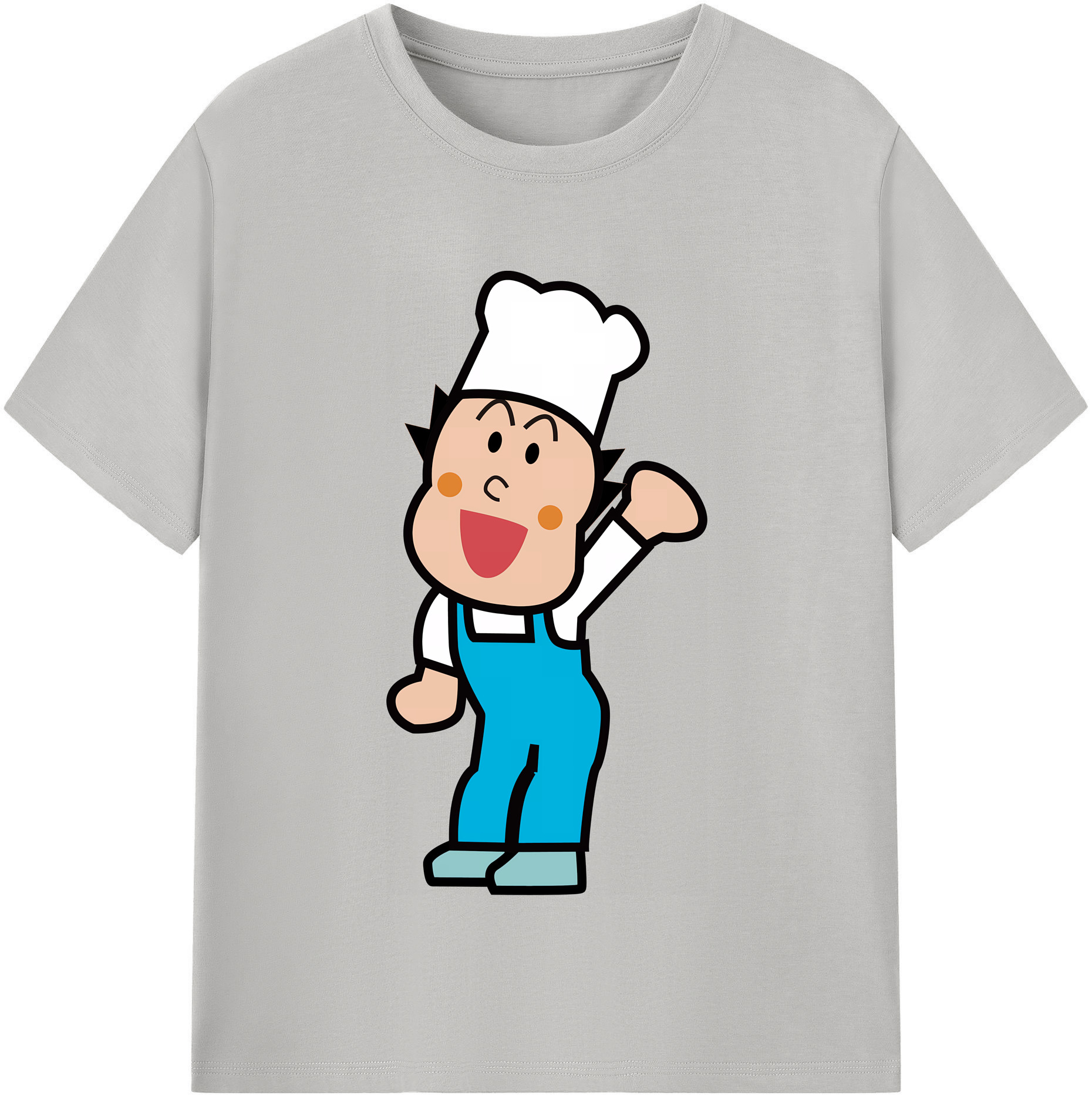 （画像用） アンパンマン Anpanman 綿100％半袖Tシャツ（フロントプリント）