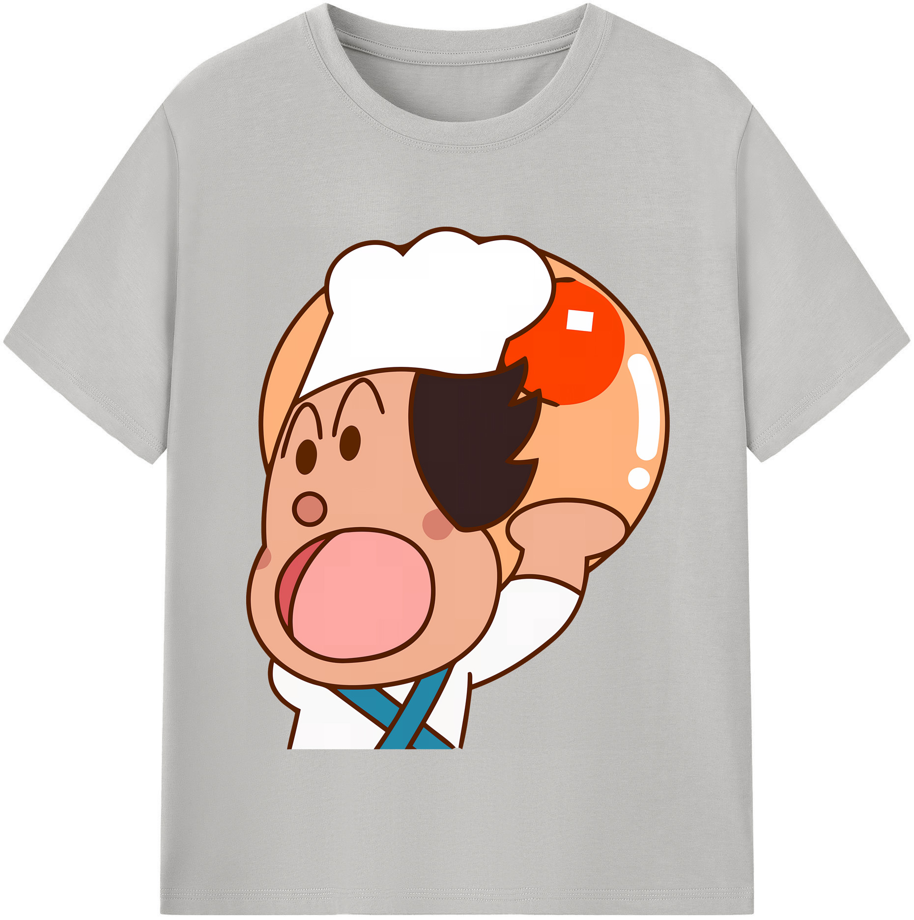 （画像用） アンパンマン Anpanman 綿100％半袖Tシャツ（フロントプリント）