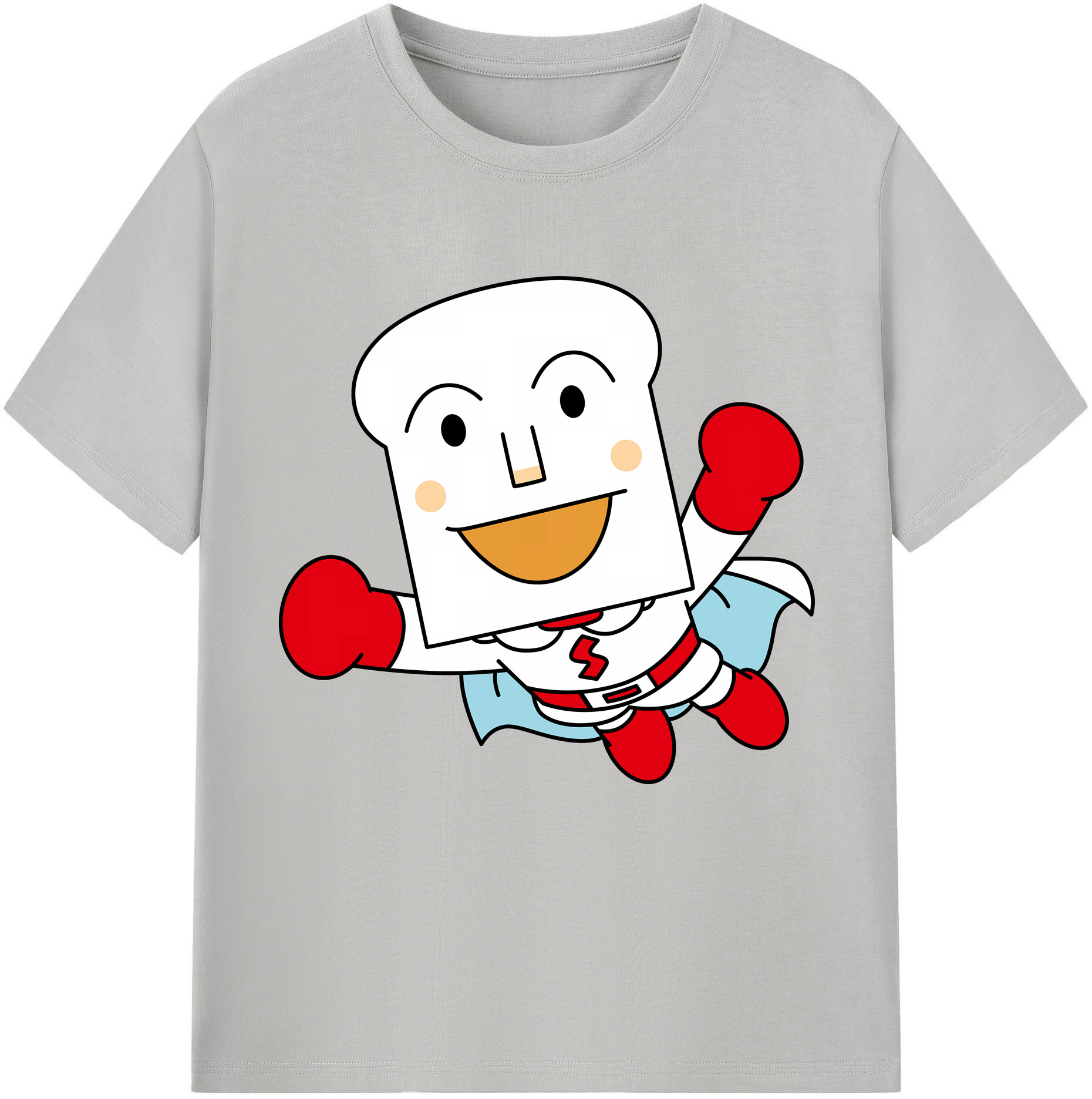 （画像用） アンパンマン Anpanman 綿100％半袖Tシャツ（フロントプリント）