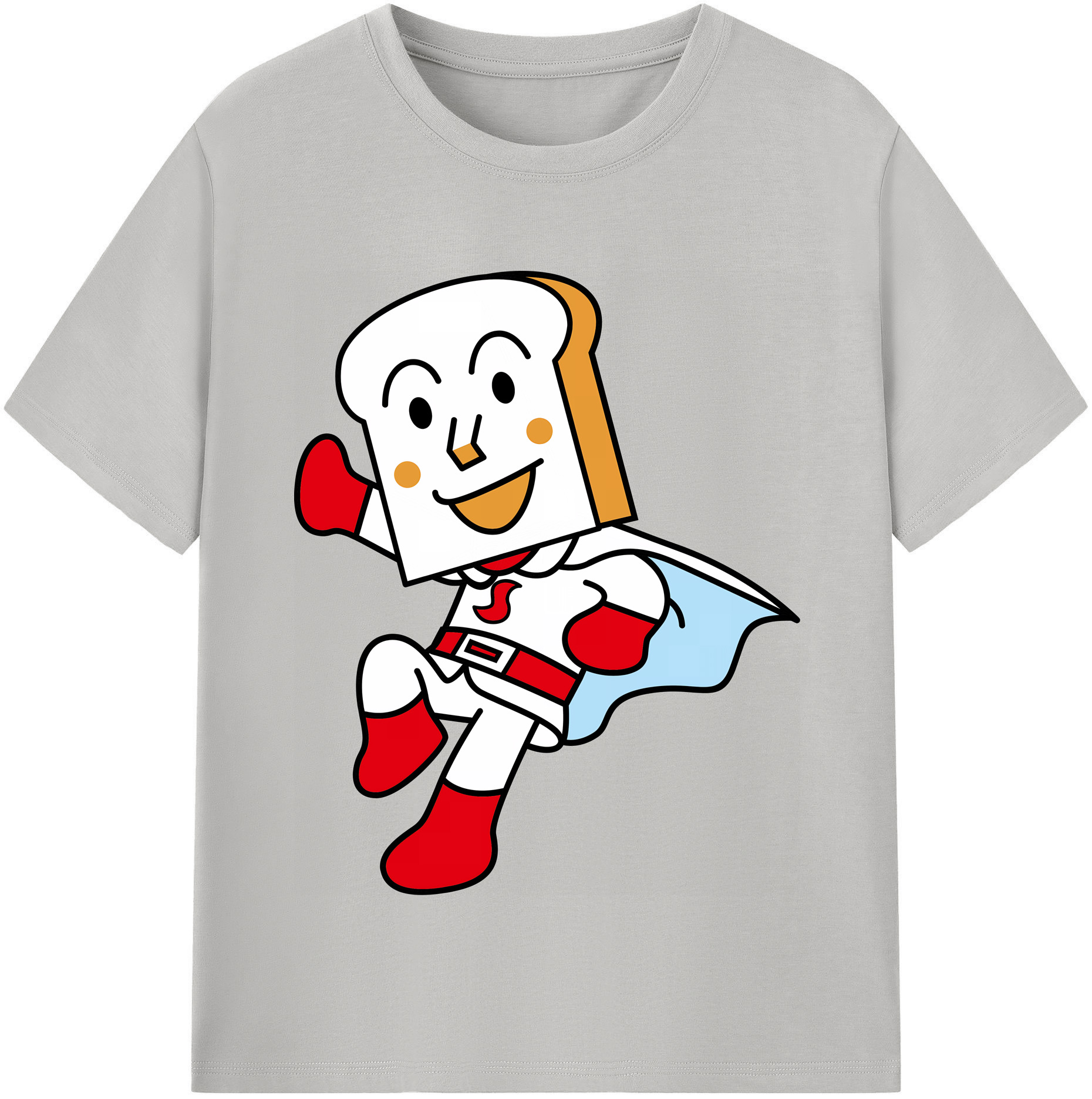 （画像用） アンパンマン Anpanman 綿100％半袖Tシャツ（フロントプリント）