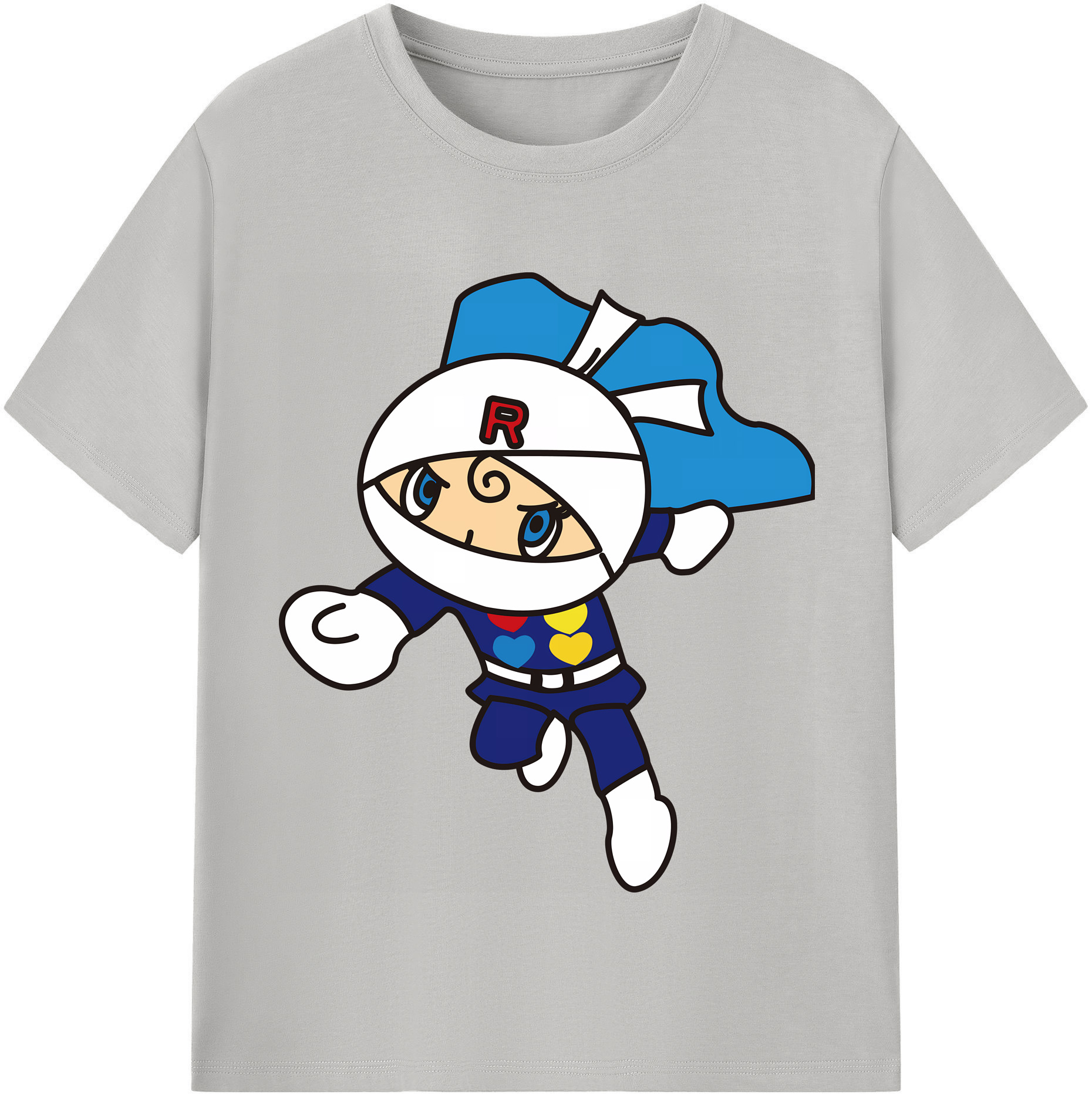 （画像用） アンパンマン Anpanman 綿100％半袖Tシャツ（フロントプリント）