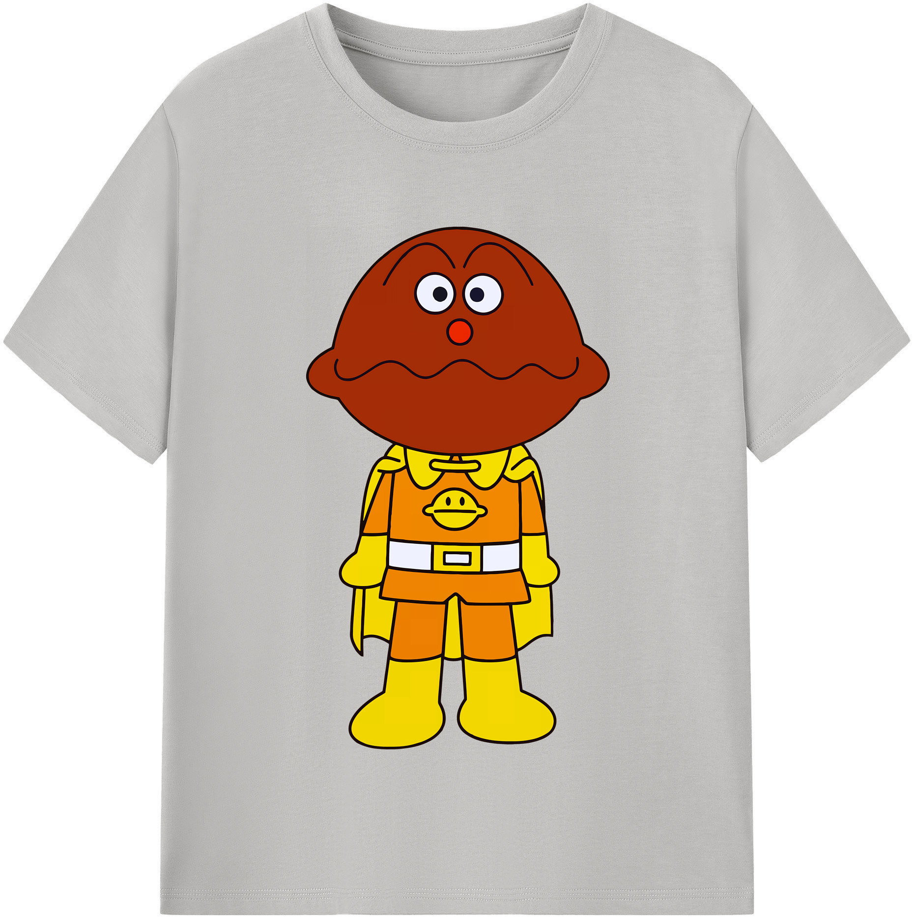 （画像用） アンパンマン Anpanman 綿100％半袖Tシャツ（フロントプリント）