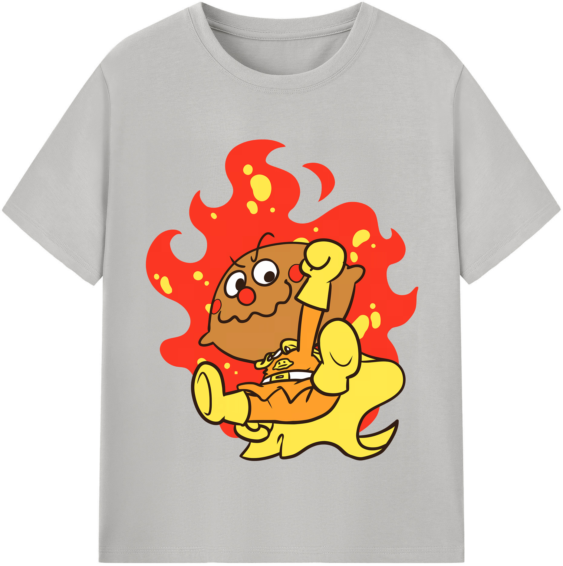 （画像用） アンパンマン Anpanman 綿100％半袖Tシャツ（フロントプリント）