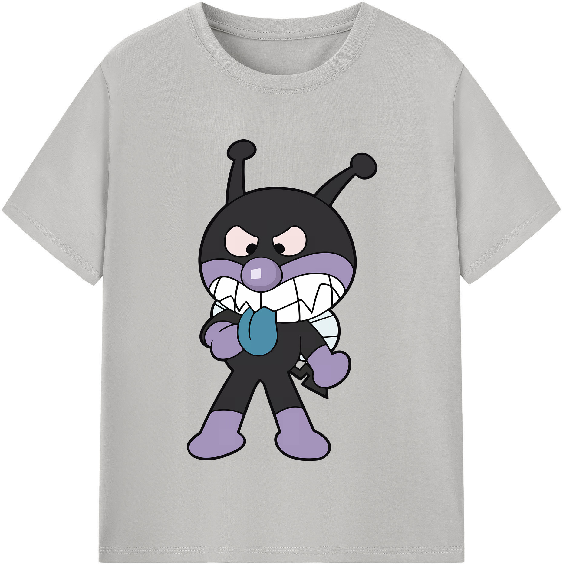 （画像用） アンパンマン Anpanman 綿100％半袖Tシャツ（フロントプリント）