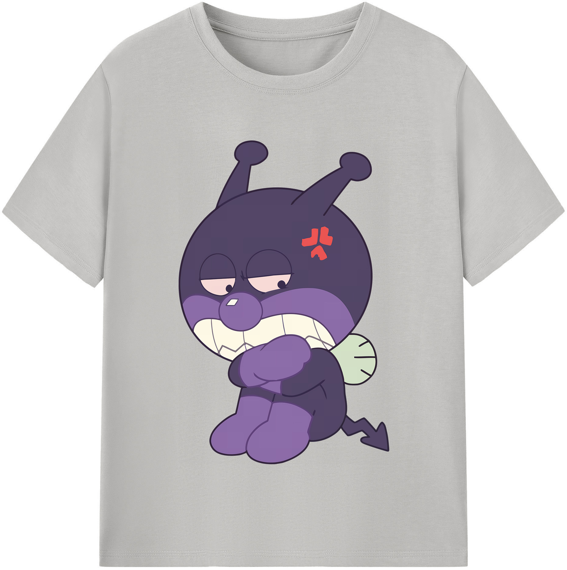 （画像用） アンパンマン Anpanman 綿100％半袖Tシャツ（フロントプリント）